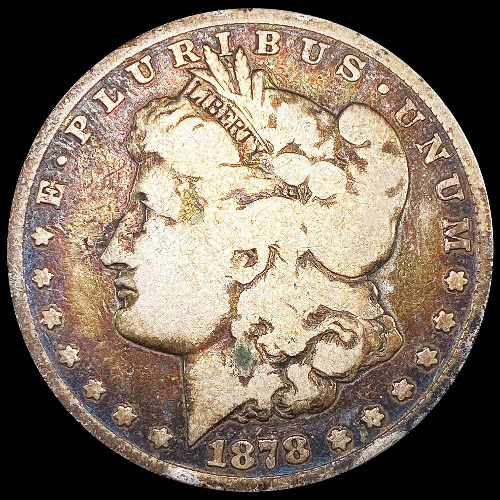 1878-CC Morgan Silver Dollar NICELY CIRCULATED (1 of 2)