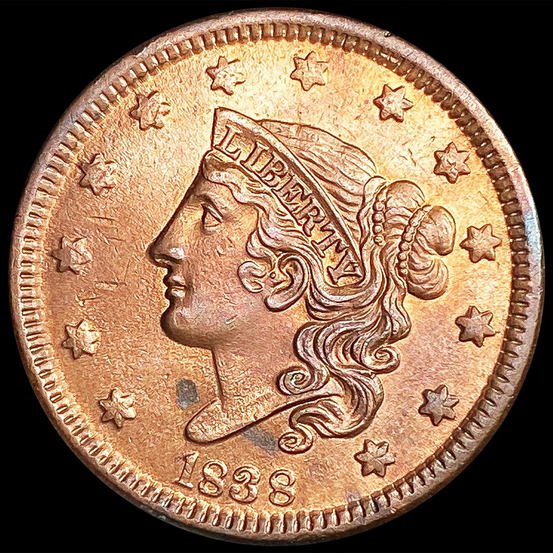 1838 Large Cent CLOSELY UNCIRCULATED (1 of 2)