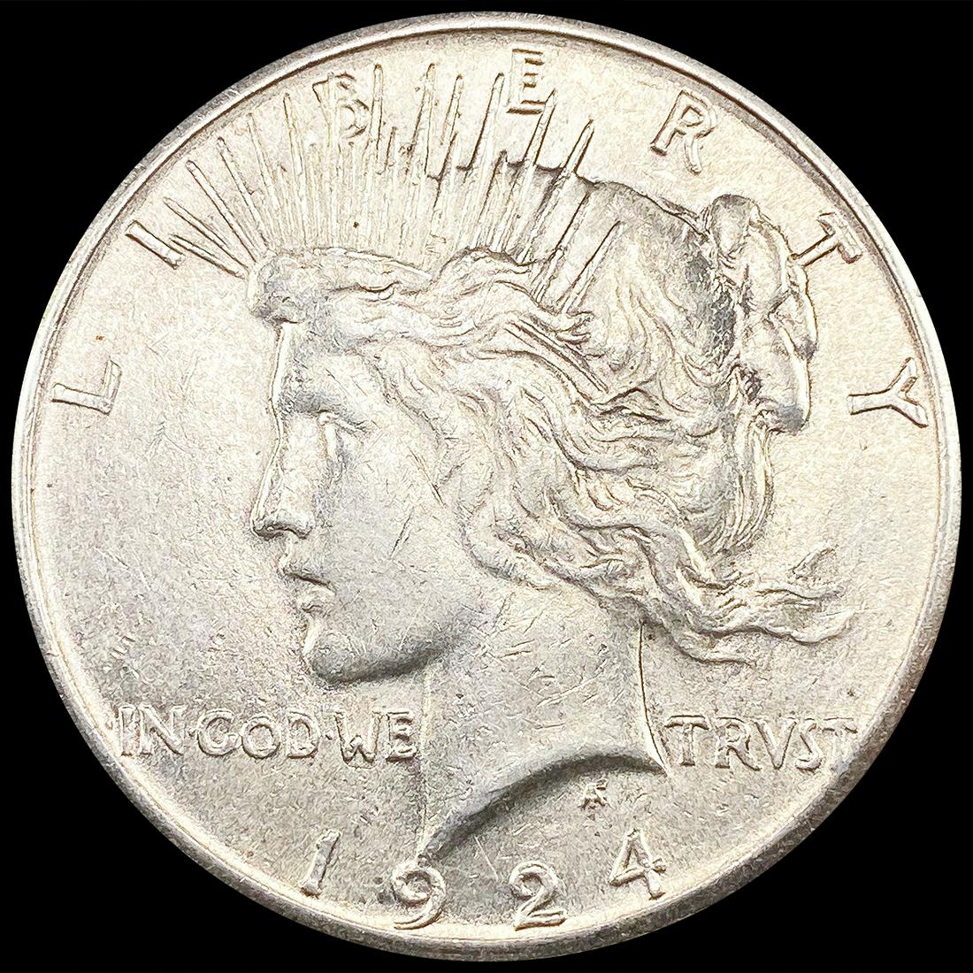 1924-S Silver Peace Dollar UNCIRCULATED (1 of 2)