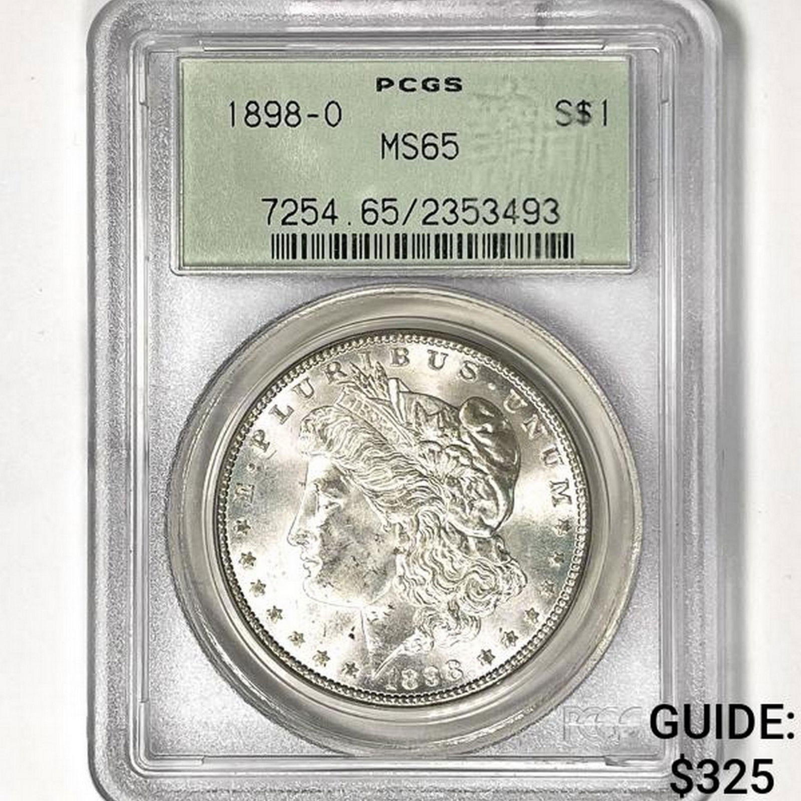 1898-O Morgan Silver Dollar PCGS-MS65 (1 of 2)