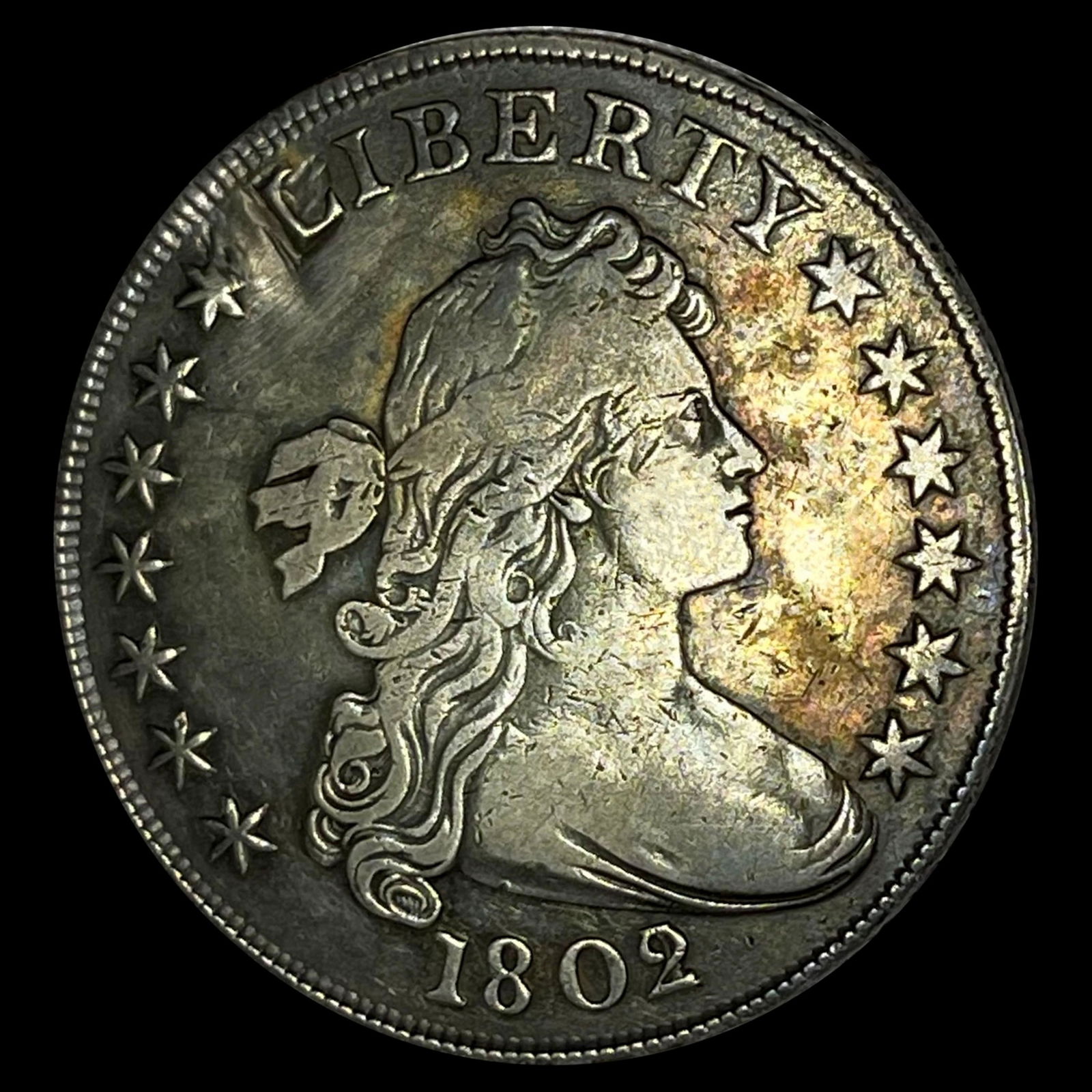 1802 Draped Bust Dollar LIGHTLY CIRCULATED (1 of 2)