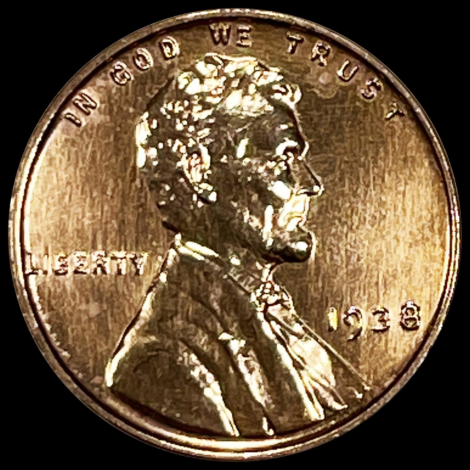 1938 Wheat Cent CHOICE PROOF (1 of 2)