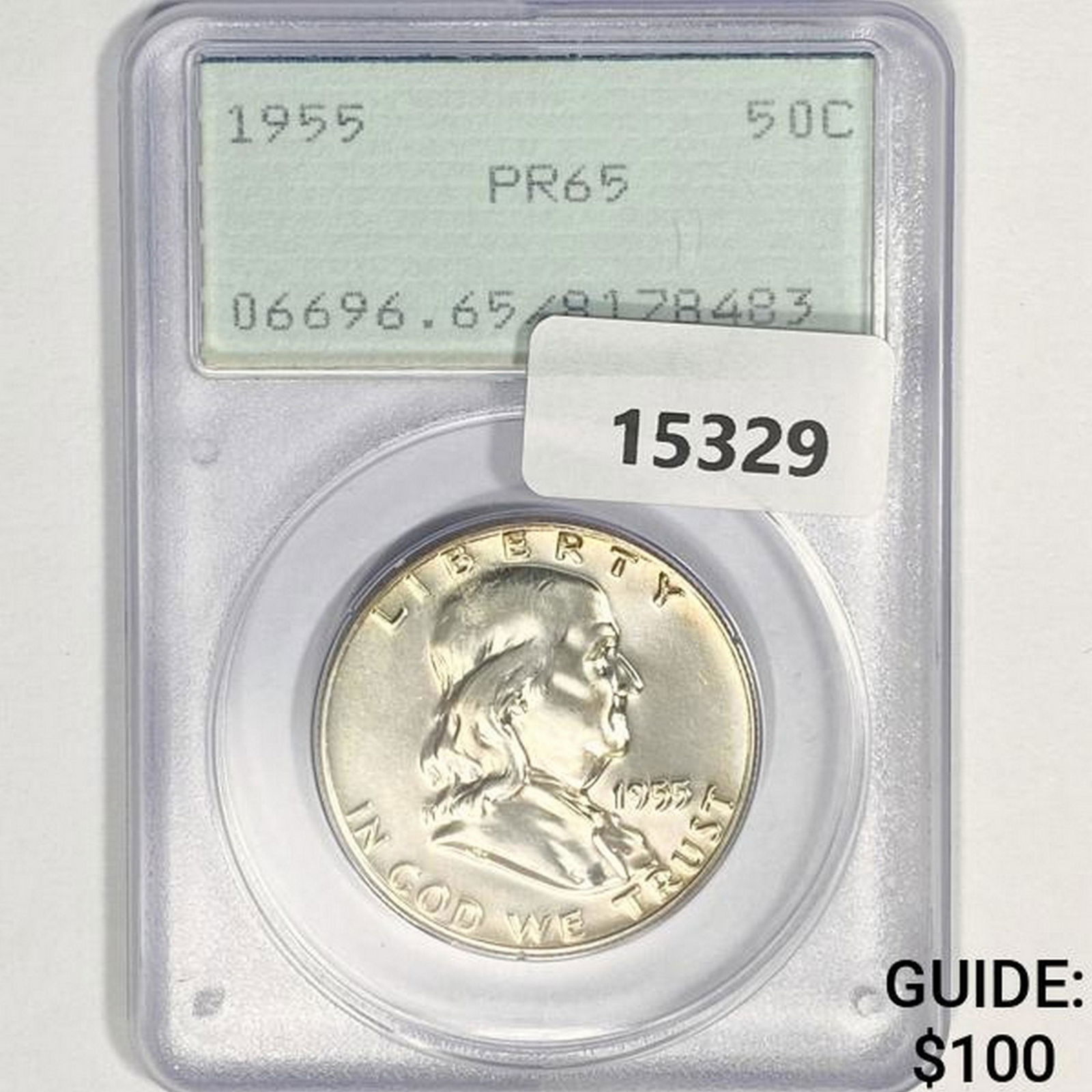 1955 Franklin Half Dollar PCGS PR65 (1 of 2)