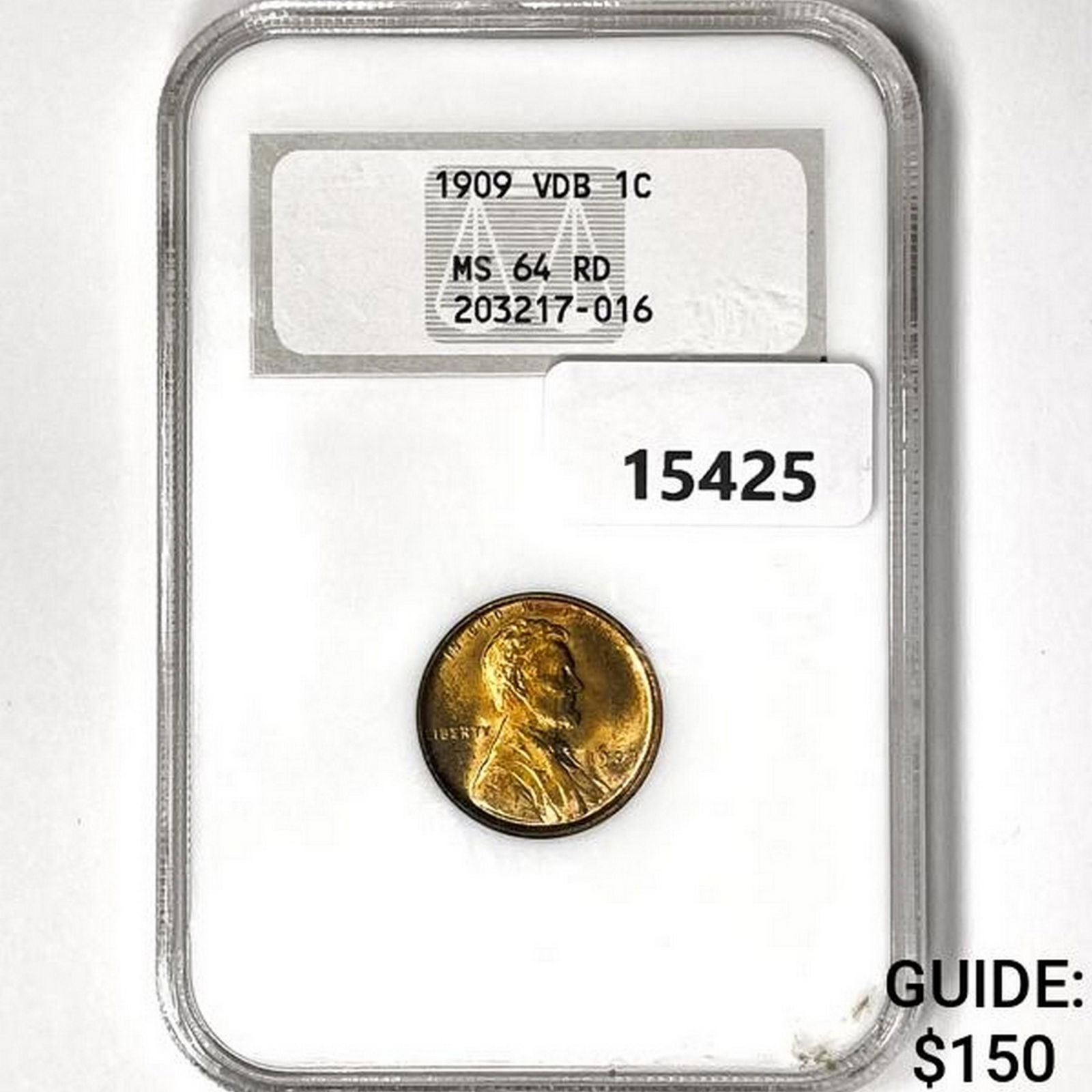 1909 VDB Wheat Cent NGC MS64 RD (1 of 2)