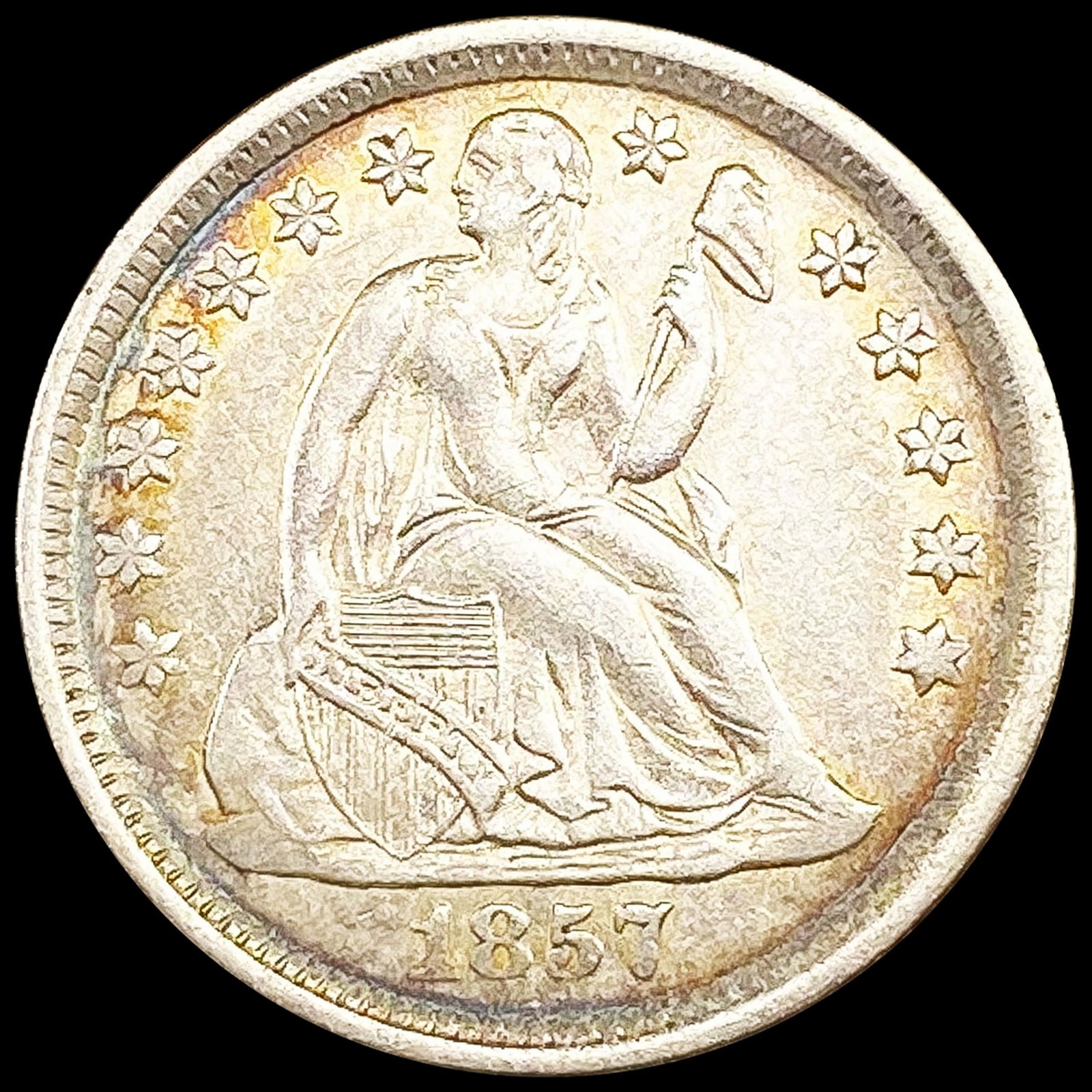 1857-O Seated Liberty Dime UNCIRCULATED (1 of 2)