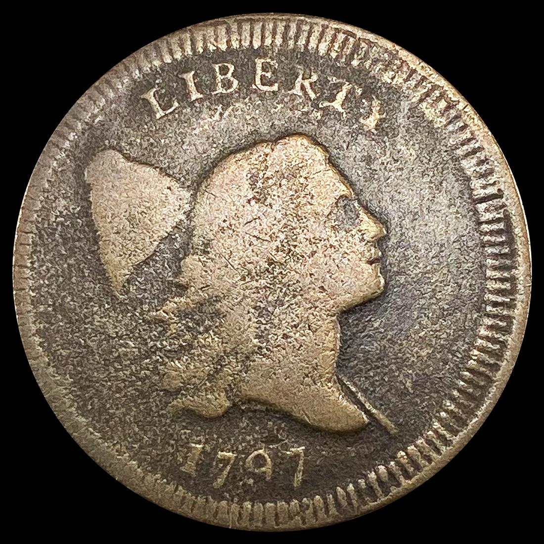 1797 Liberty Cap Half Cent NICELY CIRCULATED (1 of 2)