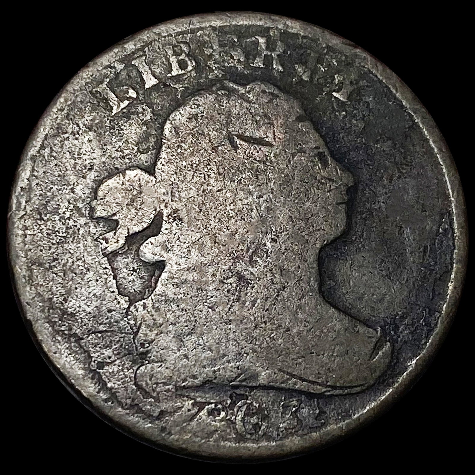1803 Draped Bust Half Cent NICELY CIRCULATED (1 of 2)
