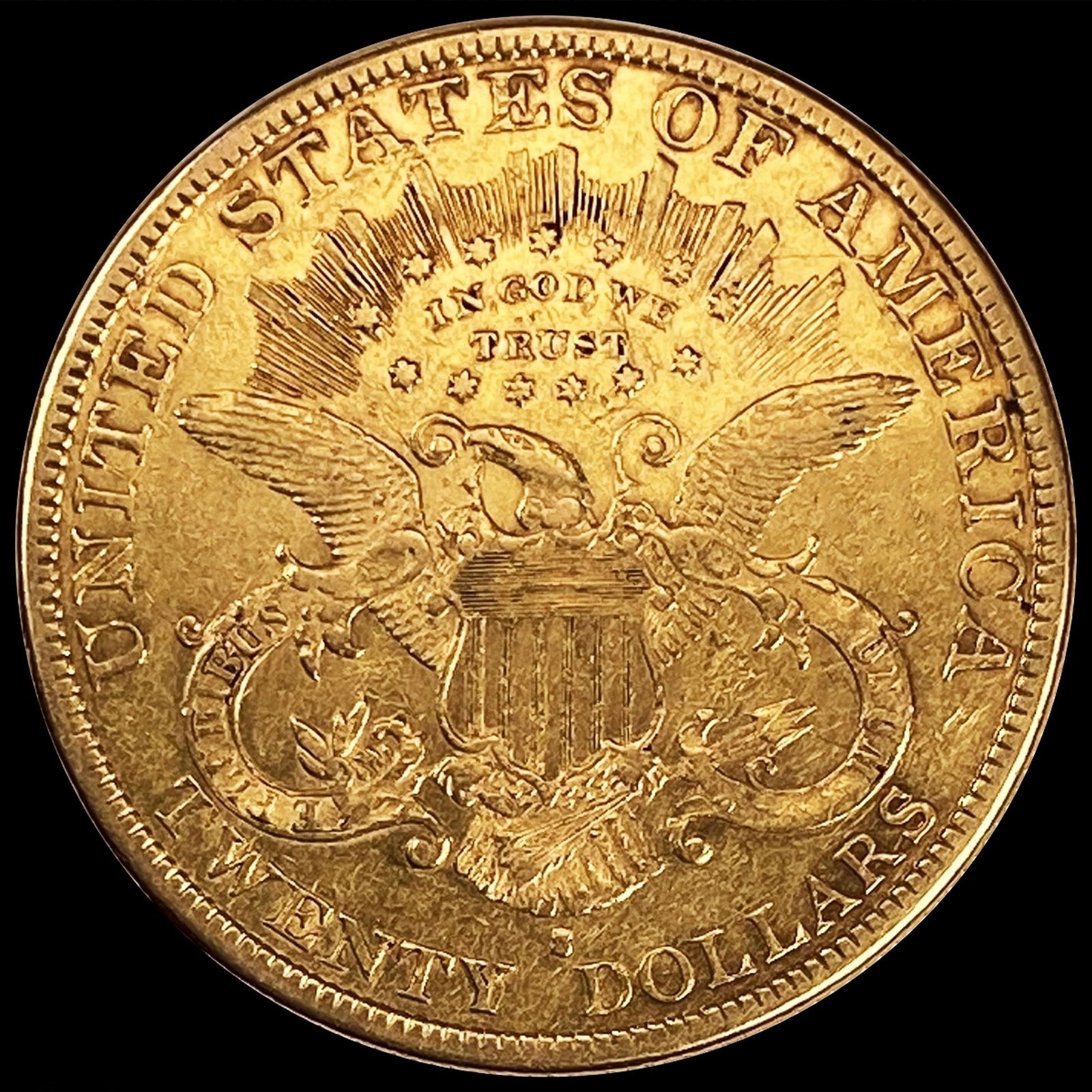 1893-S $20 Gold Double Eagle CLOSELY UNCIRCULATED (1 of 2)