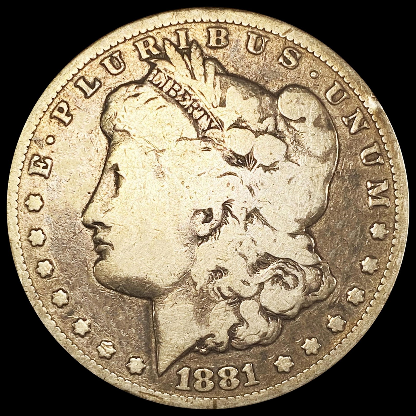 1881-CC Morgan Silver Dollar NICELY CIRCULATED (1 of 2)