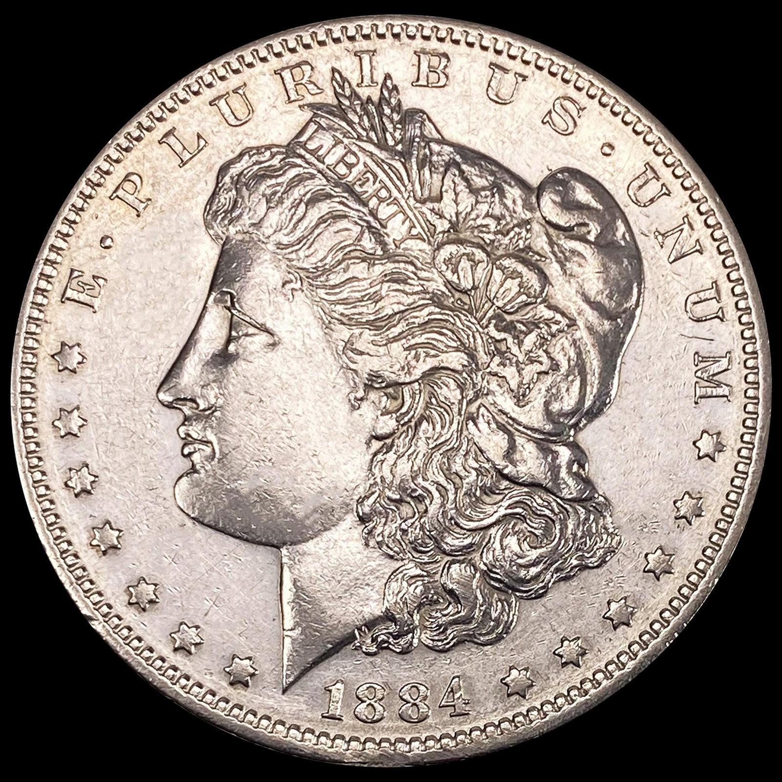 1884-S Morgan Silver Dollar NEARLY UNCIRCULATED (1 of 2)