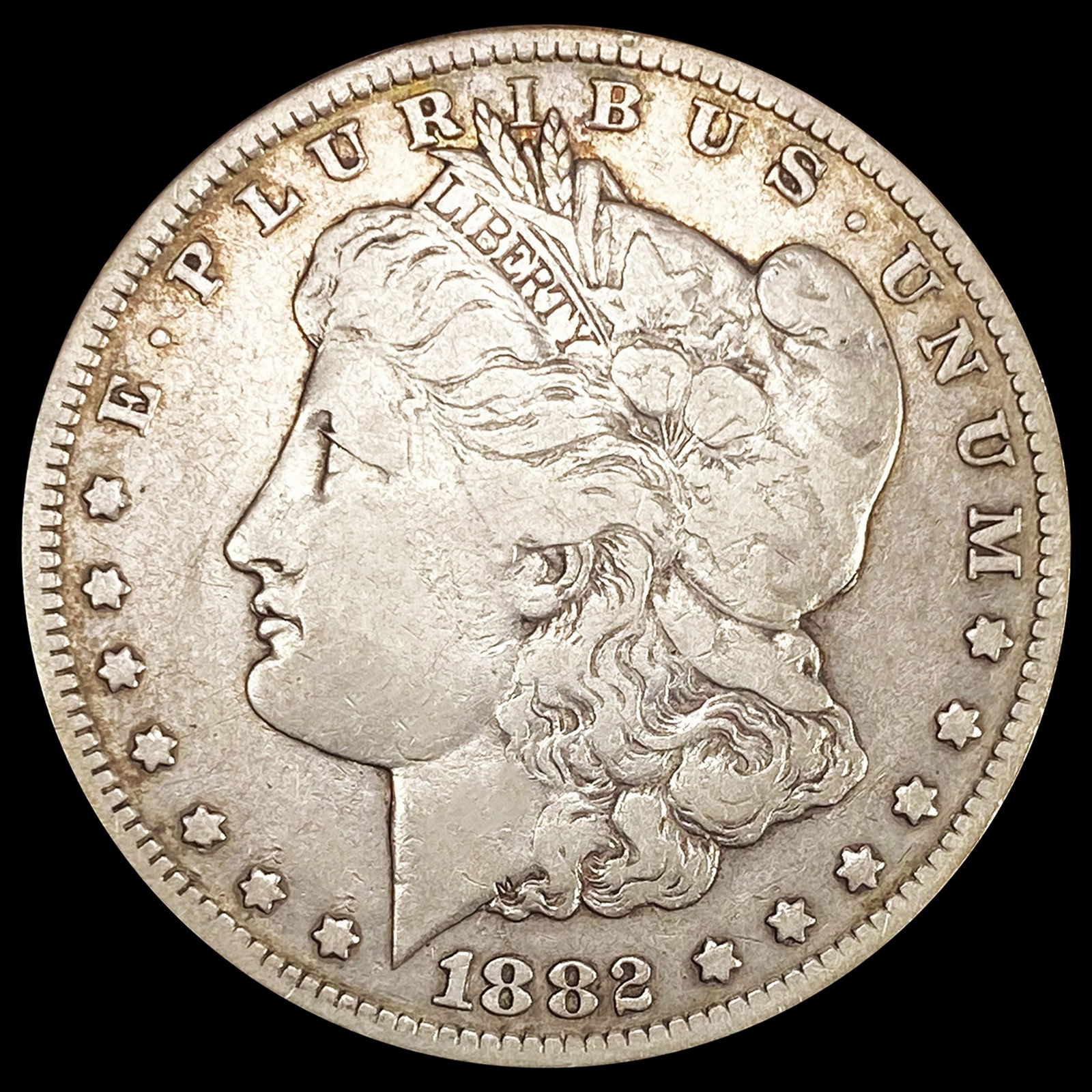 1882-CC Morgan Silver Dollar NICELY CIRCULATED (1 of 2)