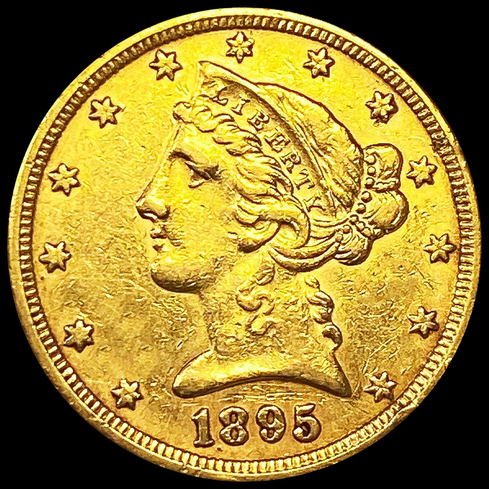 1895 $5 Gold Half Eagle UNCIRCULATED (1 of 2)