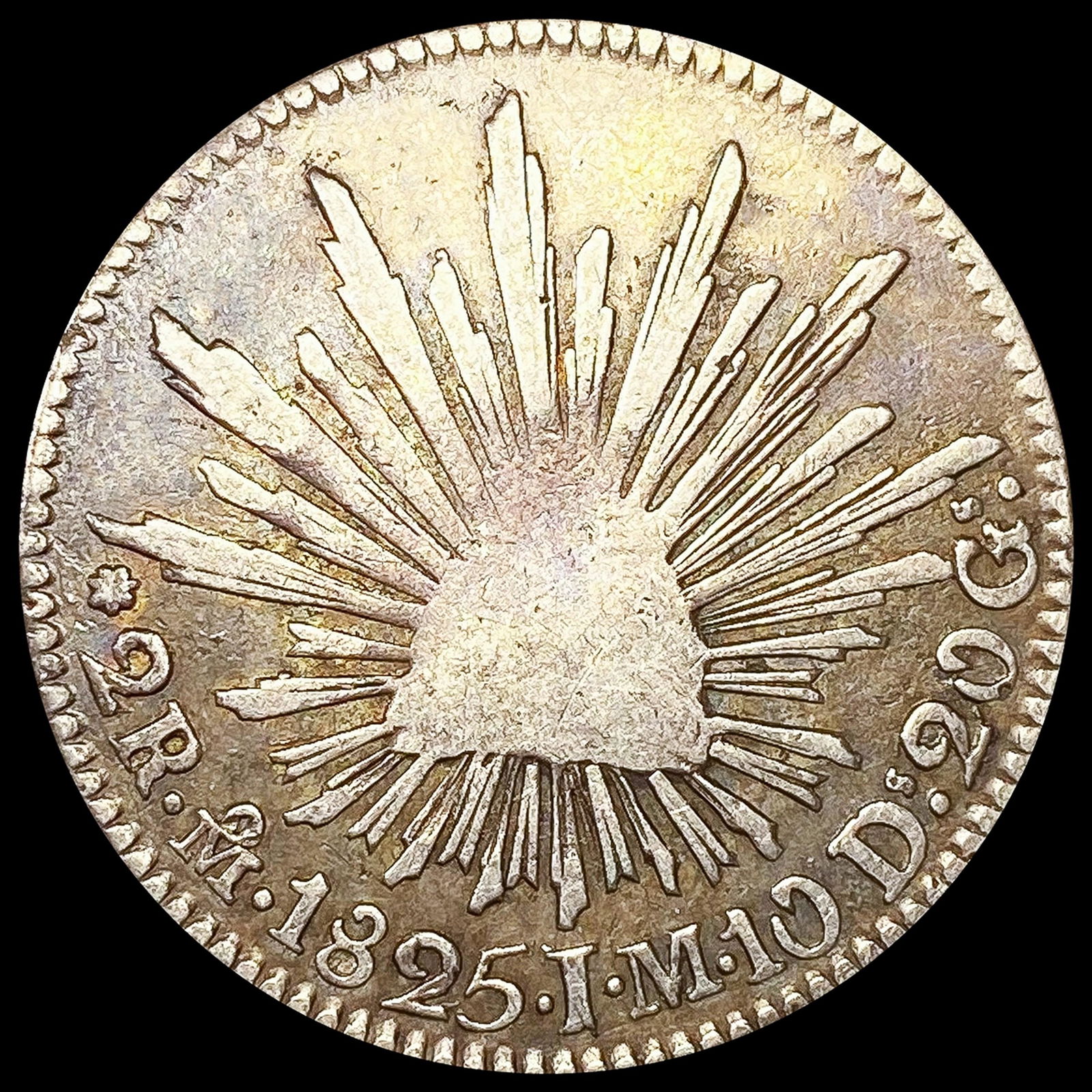 1825 Mexico Silver 2 Reales NICELY CIRCULATED (1 of 2)
