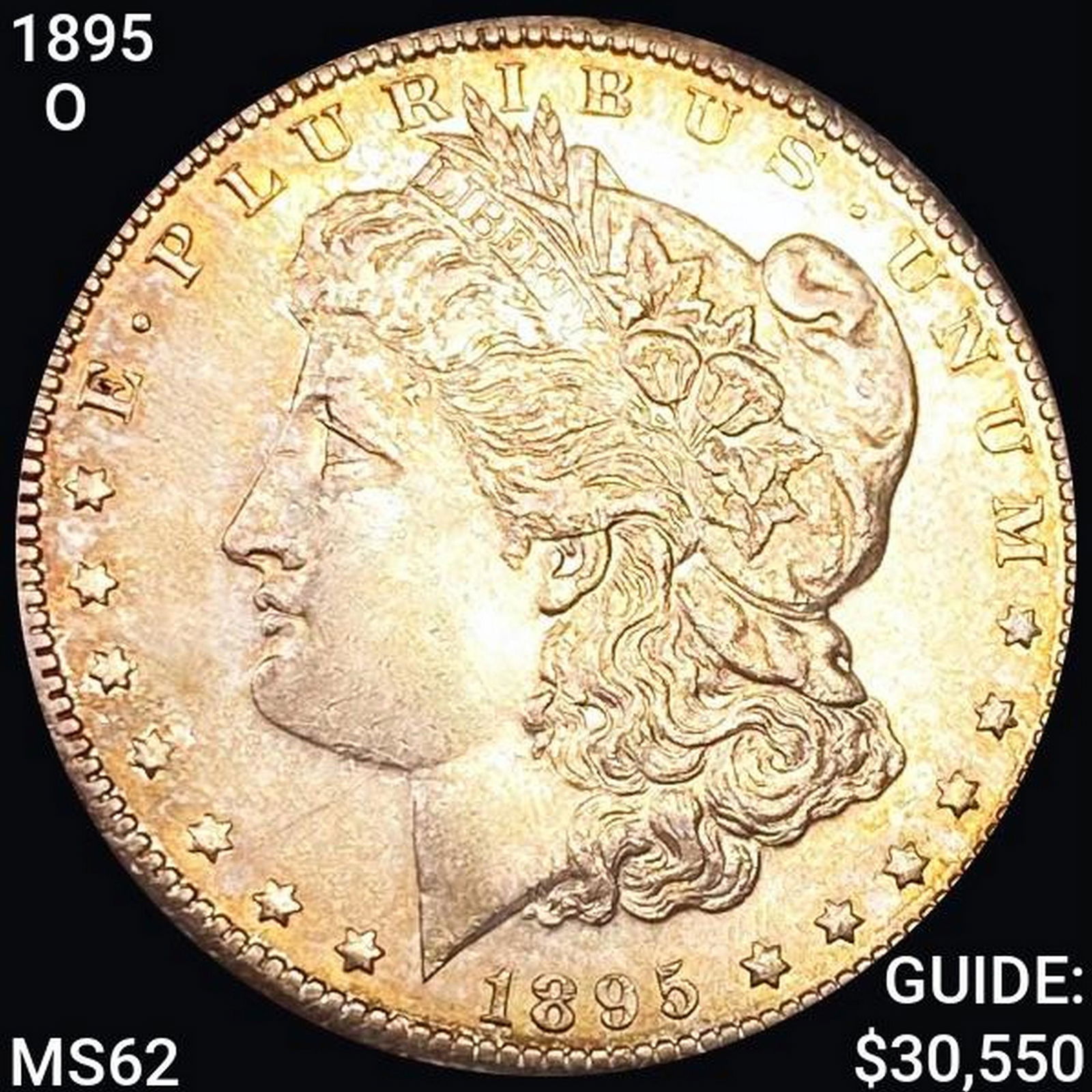 1895-O Morgan Silver Dollar UNCIRCULATED (1 of 2)
