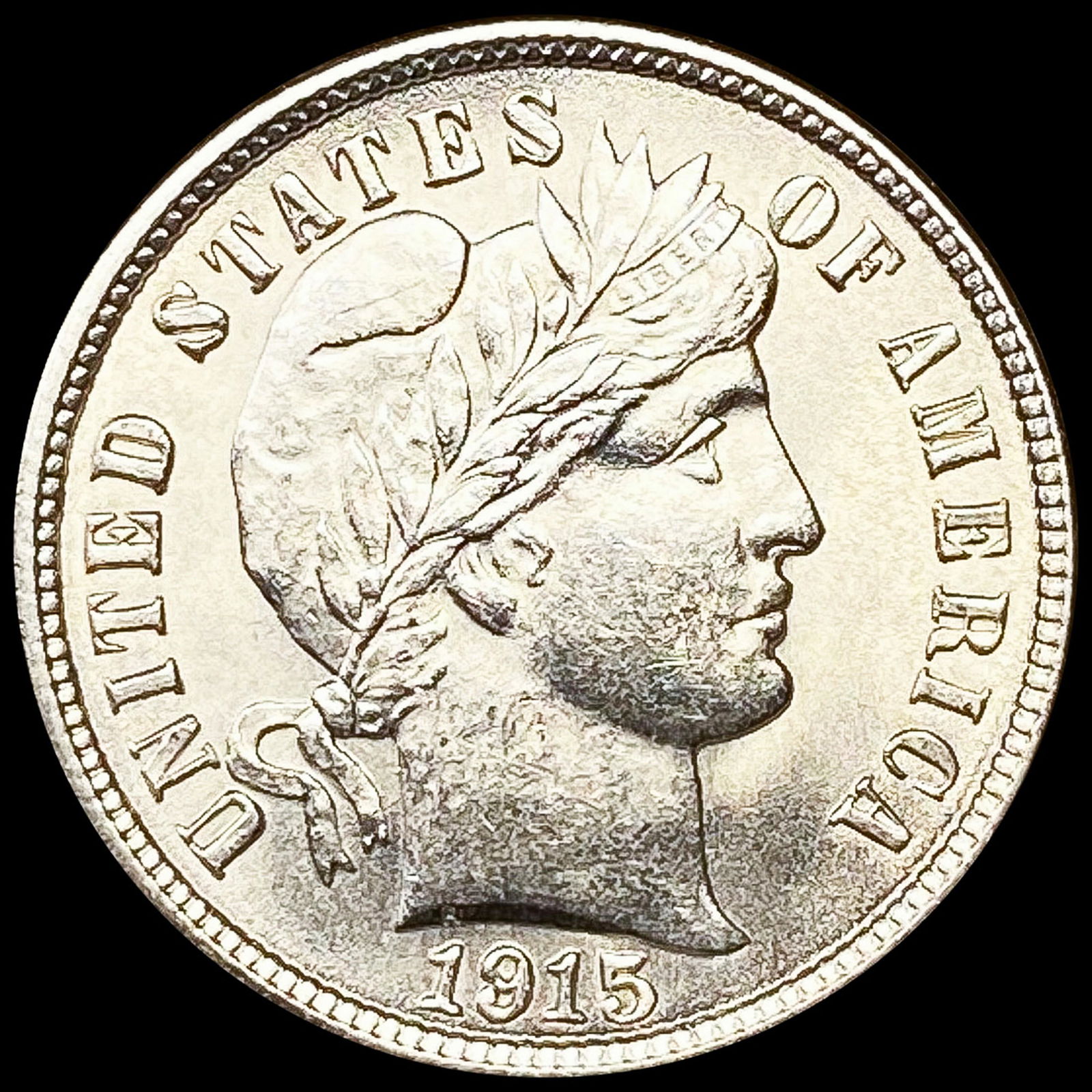 1915 Barber Dime UNCIRCULATED (1 of 2)