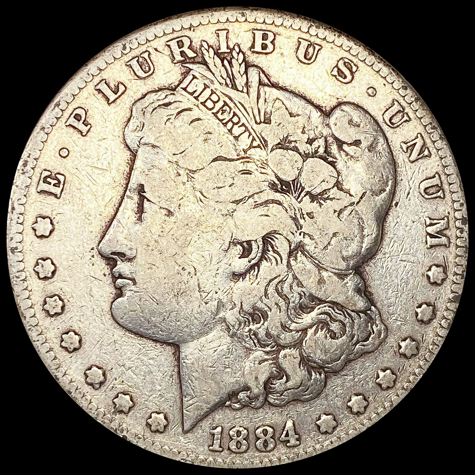 1884-S Morgan Silver Dollar LIGHTLY CIRCULATED (1 of 2)