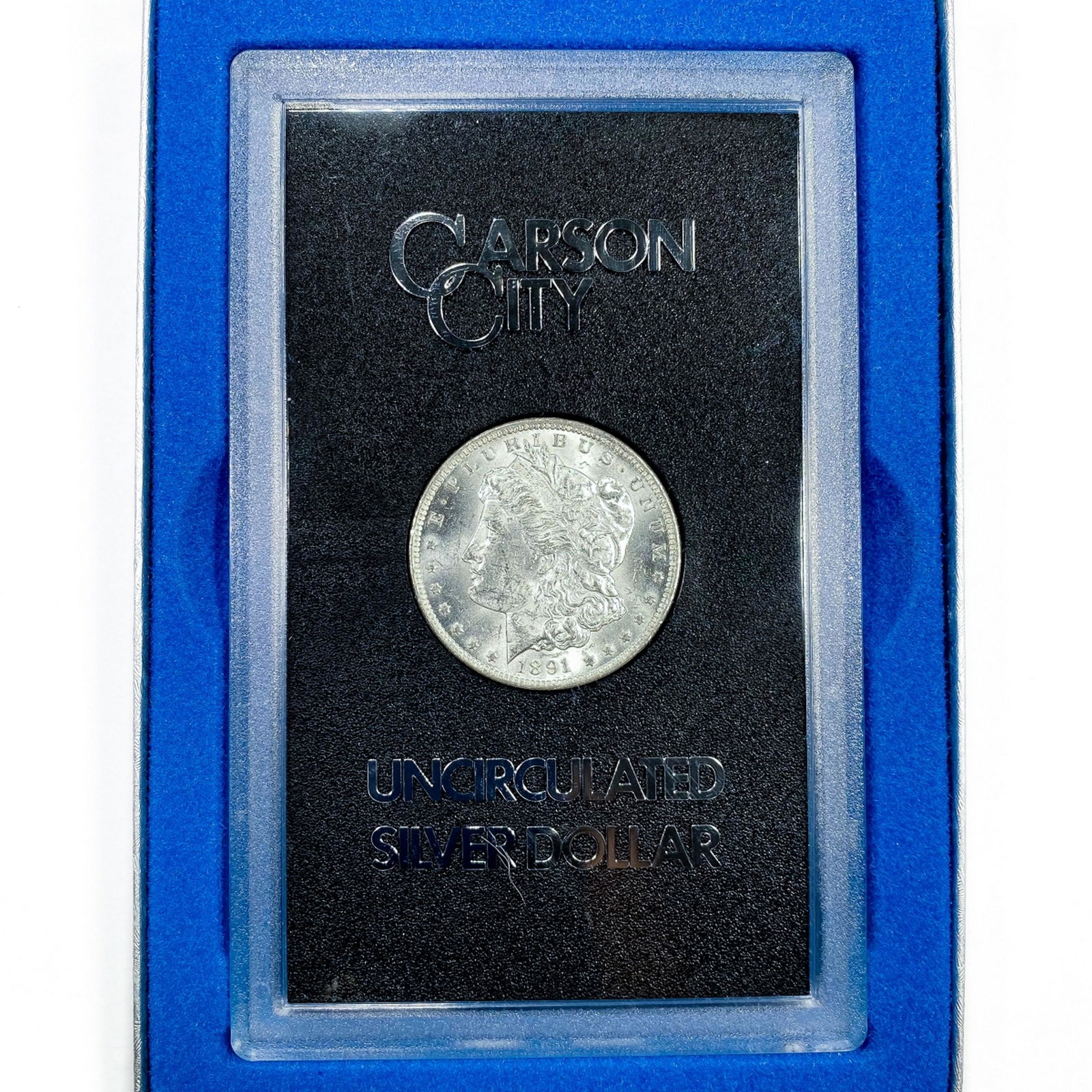 1891-CC Morgan Silver Dollar GSA w/ Cert. (1 of 3)