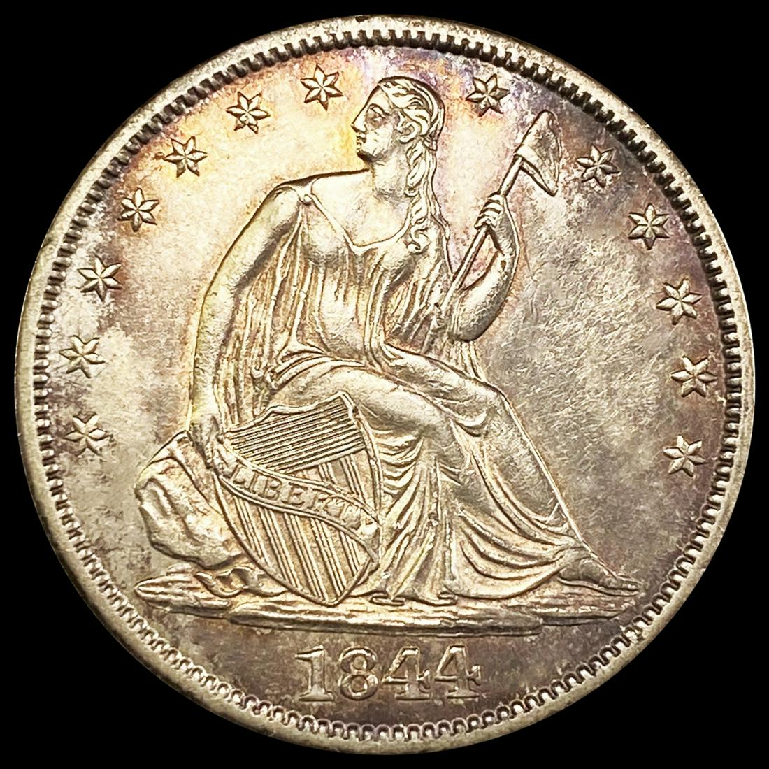 1844 Seated Liberty Half Dollar UNCIRCULATED (1 of 2)
