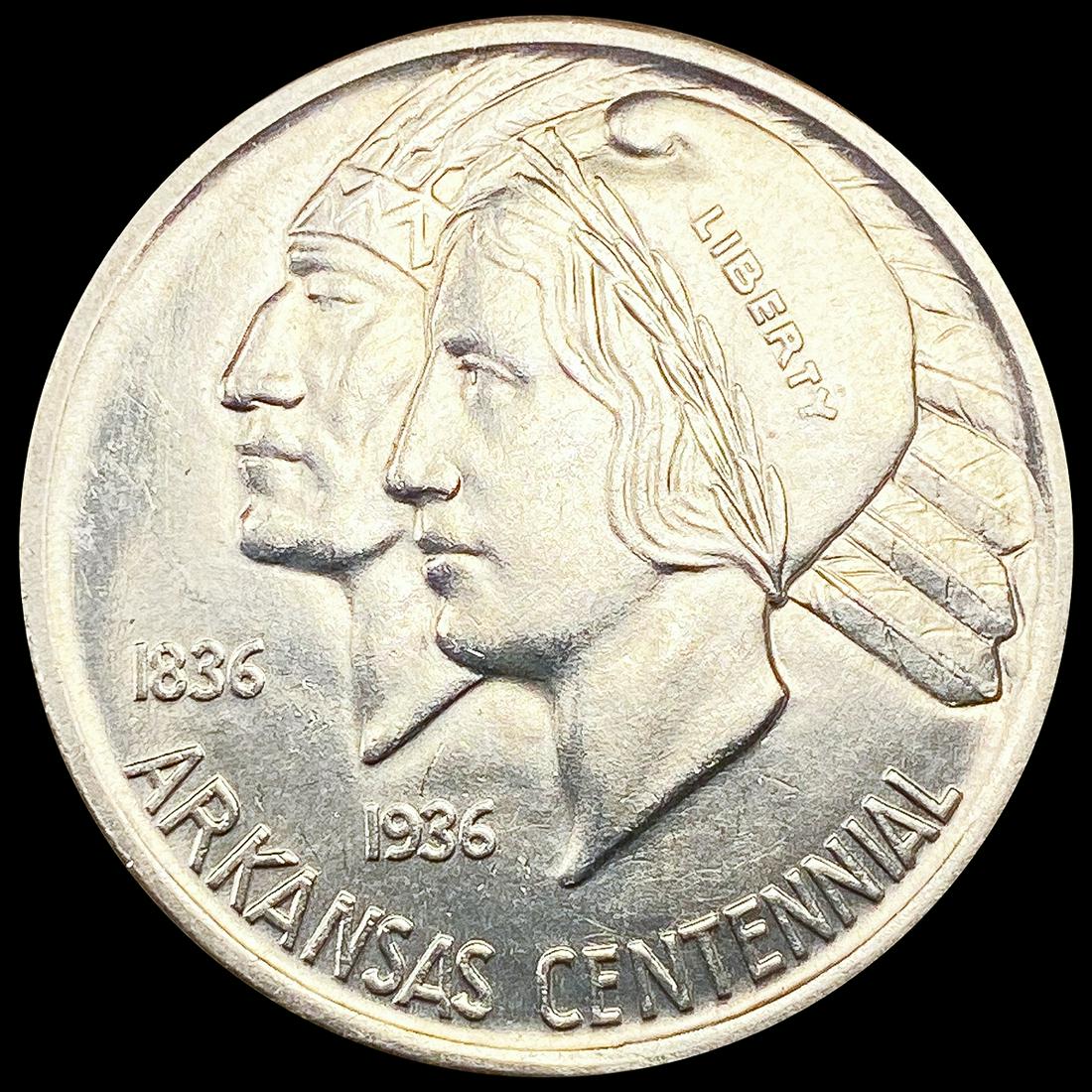 1935 Arkansas Half Dollar CHOICE BU (1 of 2)