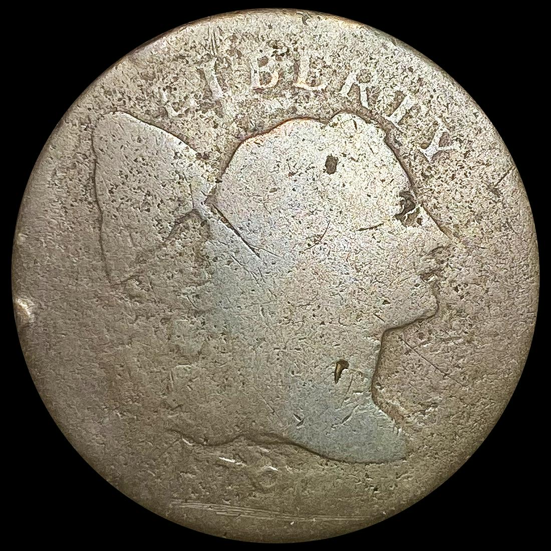 1796 Large Cent NICELY CIRCULATED (1 of 2)