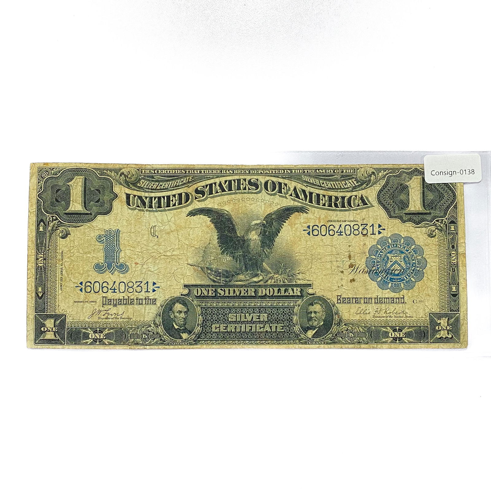 1899 LG $1 Silver Cert. (1 of 2)