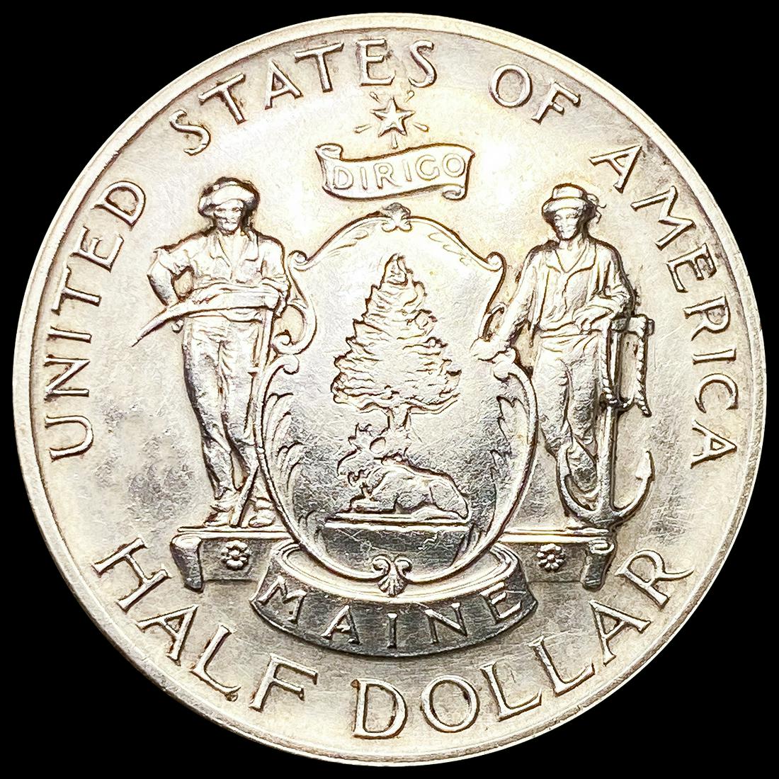 1920 Maine Half Dollar UNCIRCULATED (1 of 2)