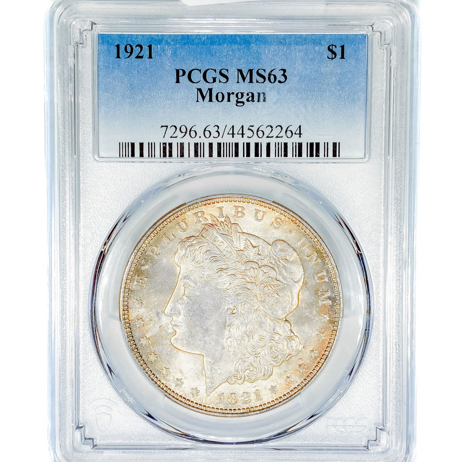 1921 Morgan Silver Dollar PCGS MS63 (1 of 2)