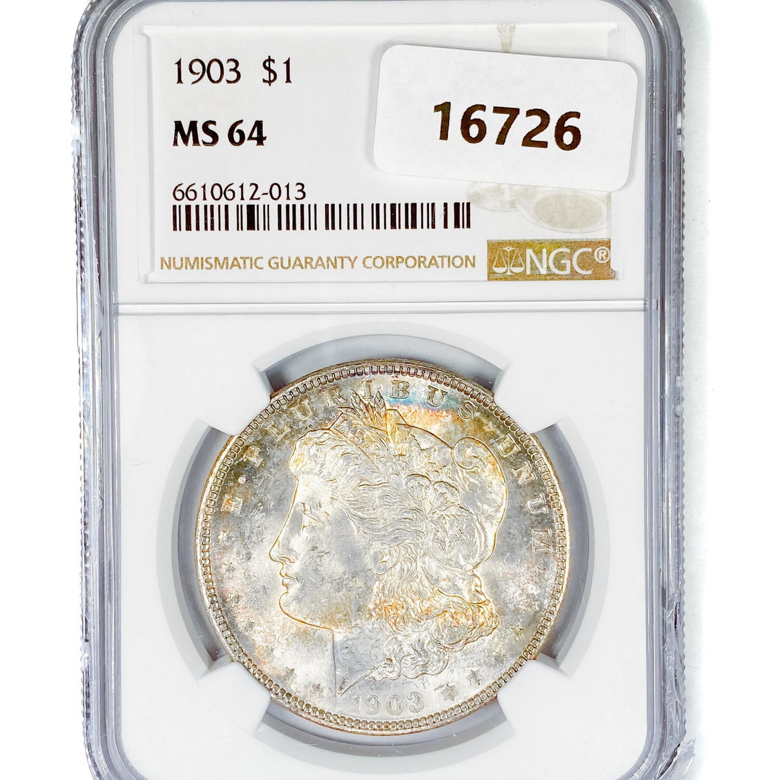 1903 Morgan Silver Dollar NGC MS64 (1 of 2)
