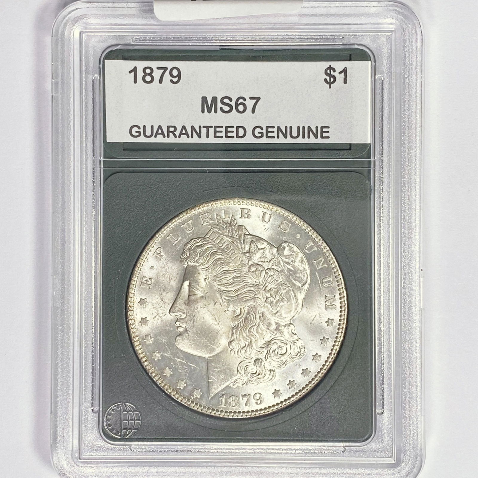 1879 Morgan Silver Dollar GG MS67 (1 of 2)