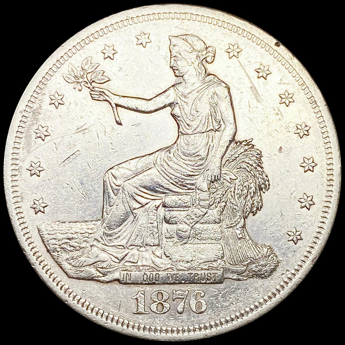 1876-S Silver Trade Dollar UNCIRCULATED (1 of 2)