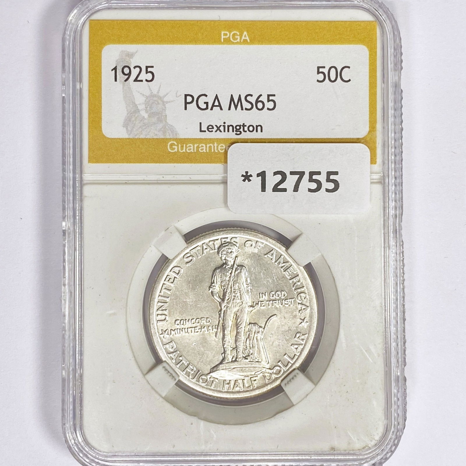 1925 Lexington Half Dollar PGA MS65 (1 of 2)