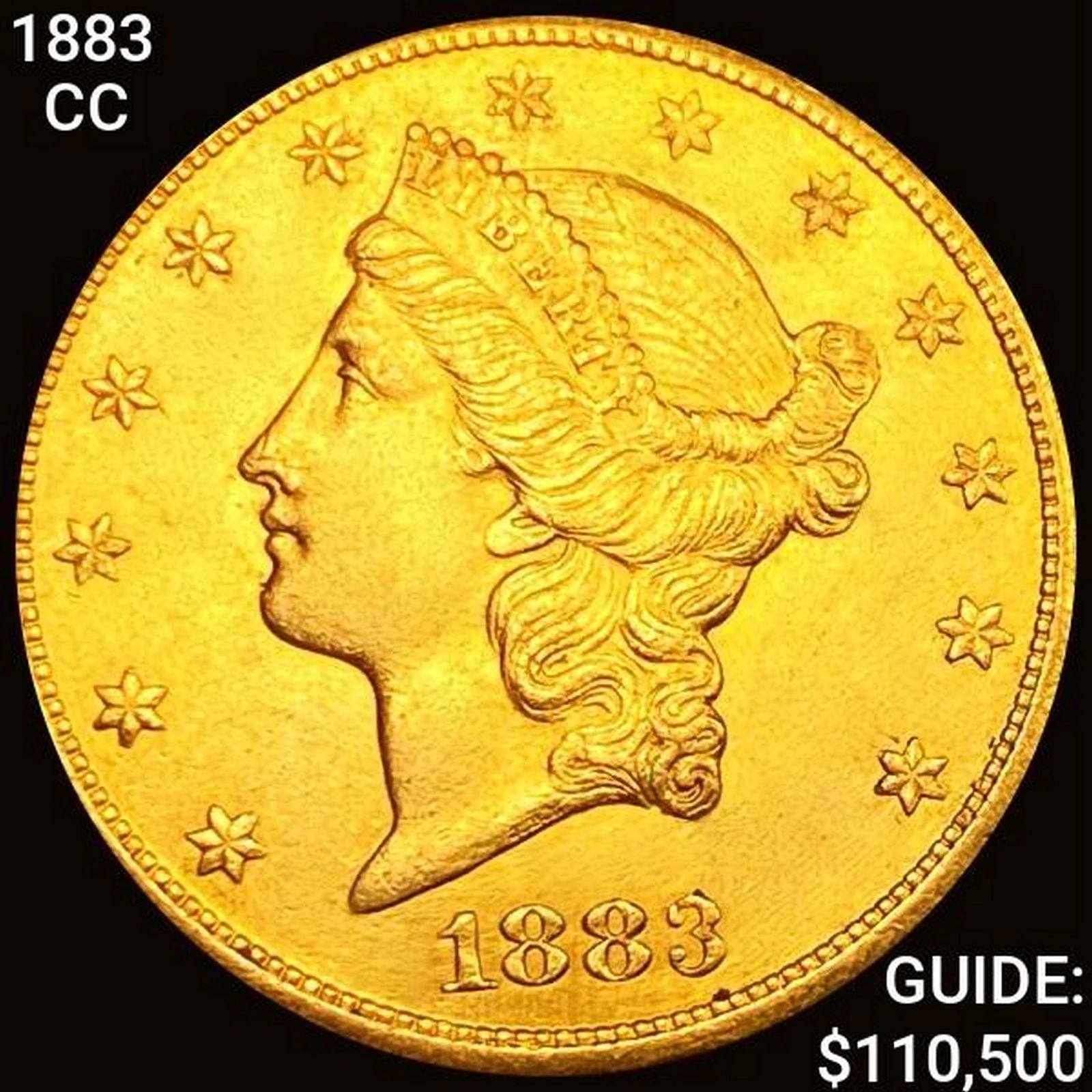 1883-CC $20 Gold Double Eagle CHOICE BU (1 of 2)