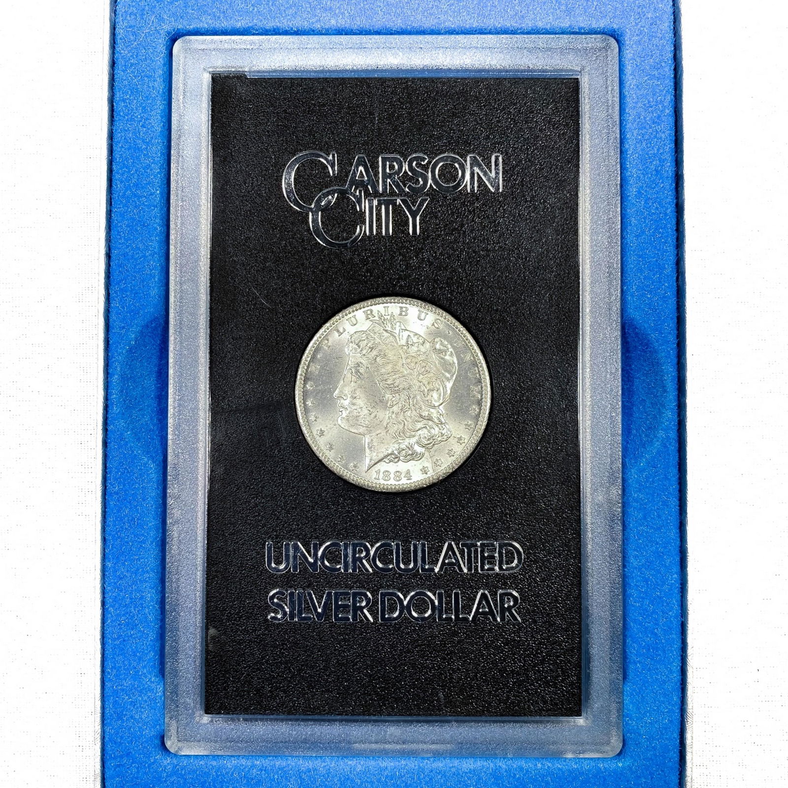 1884-CC Morgan Silver Dollar GSA (1 of 2)