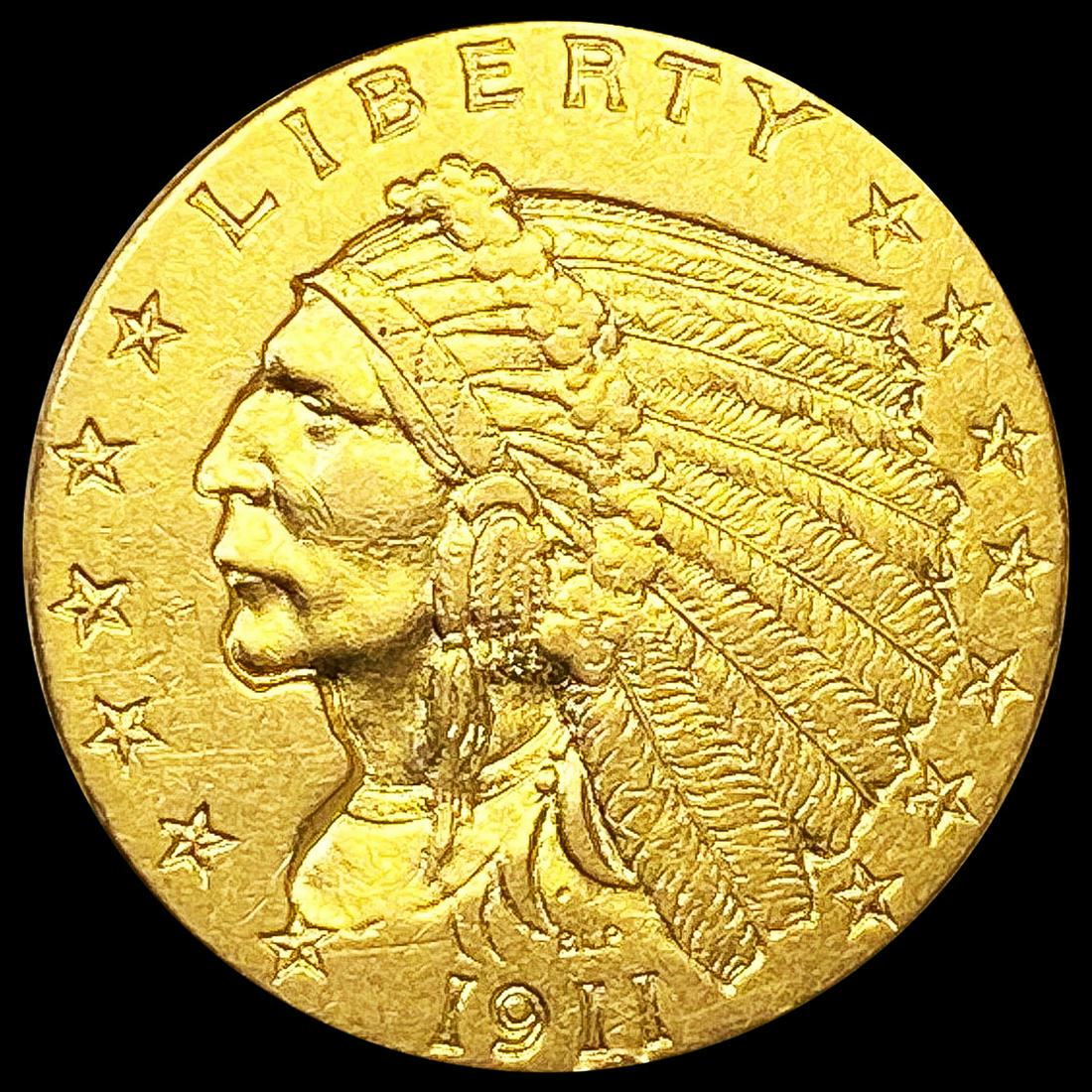 1911 $2.50 Gold Quarter Eagle UNCIRCULATED (1 of 2)