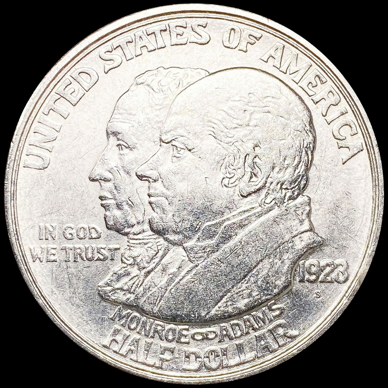 1923-S Monroe Half Dollar UNCIRCULATED (1 of 2)