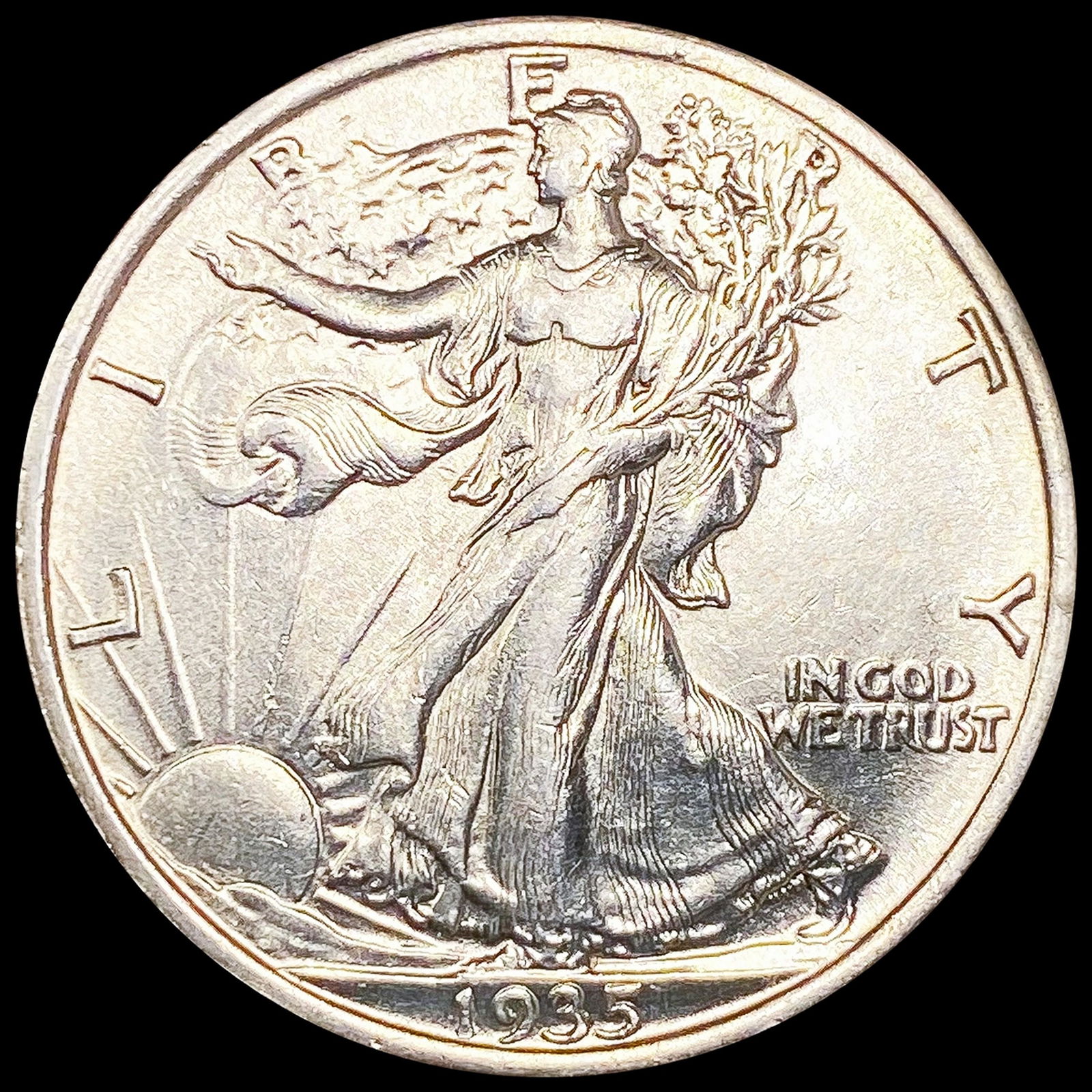 1935 Walking Liberty Half Dollar UNCIRCULATED (1 of 2)