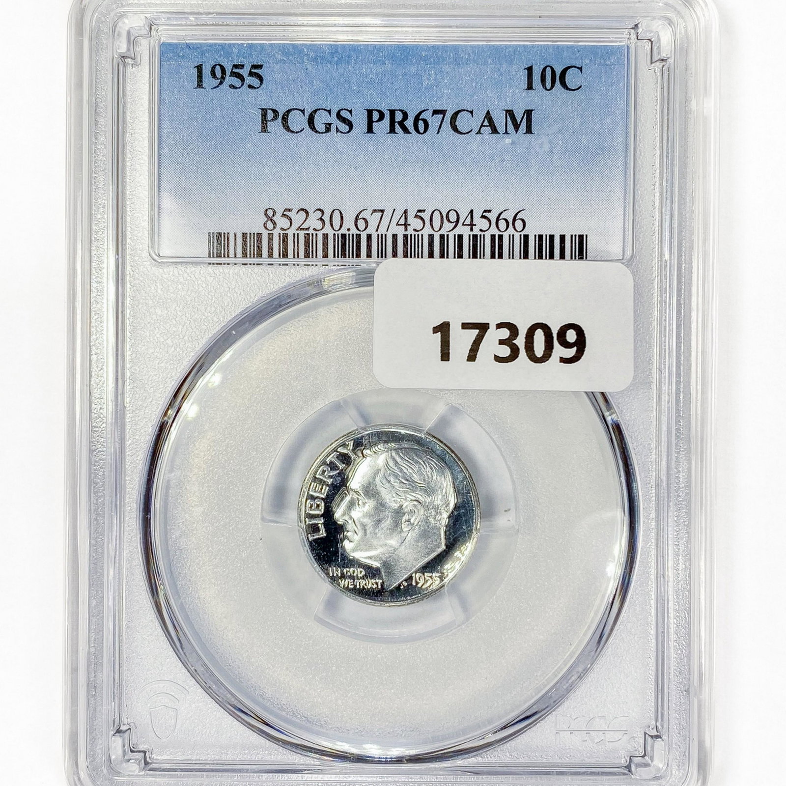 1955 Roosevelt Dime PCGS PR67 CAM (1 of 2)