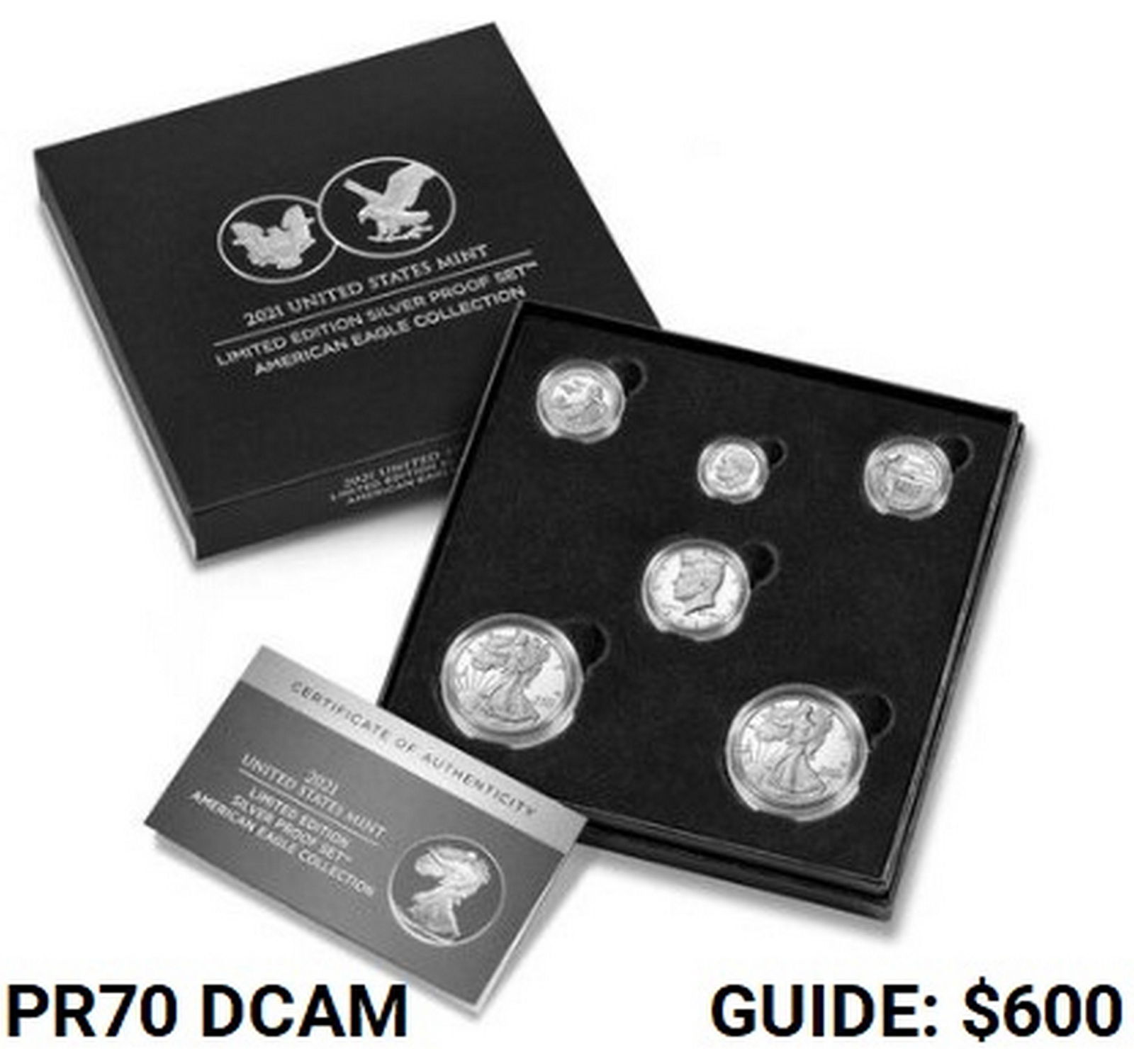 2021 US Mint Limited Ed Silver Proof Set GEM PR (1 of 4)