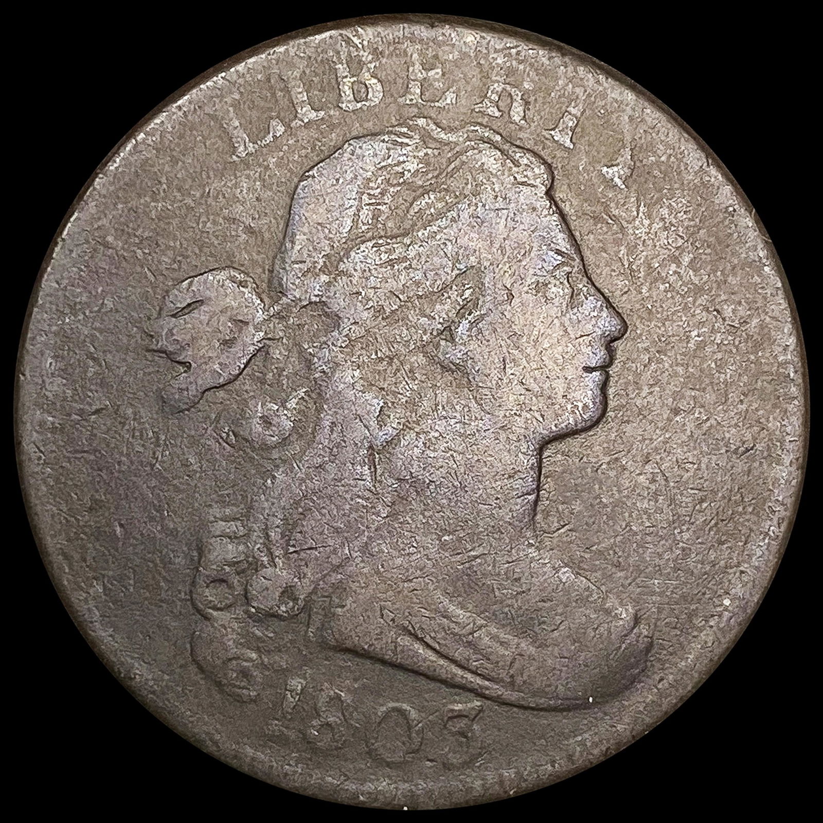 1803 Large Cent NICELY CIRCULATED (1 of 2)
