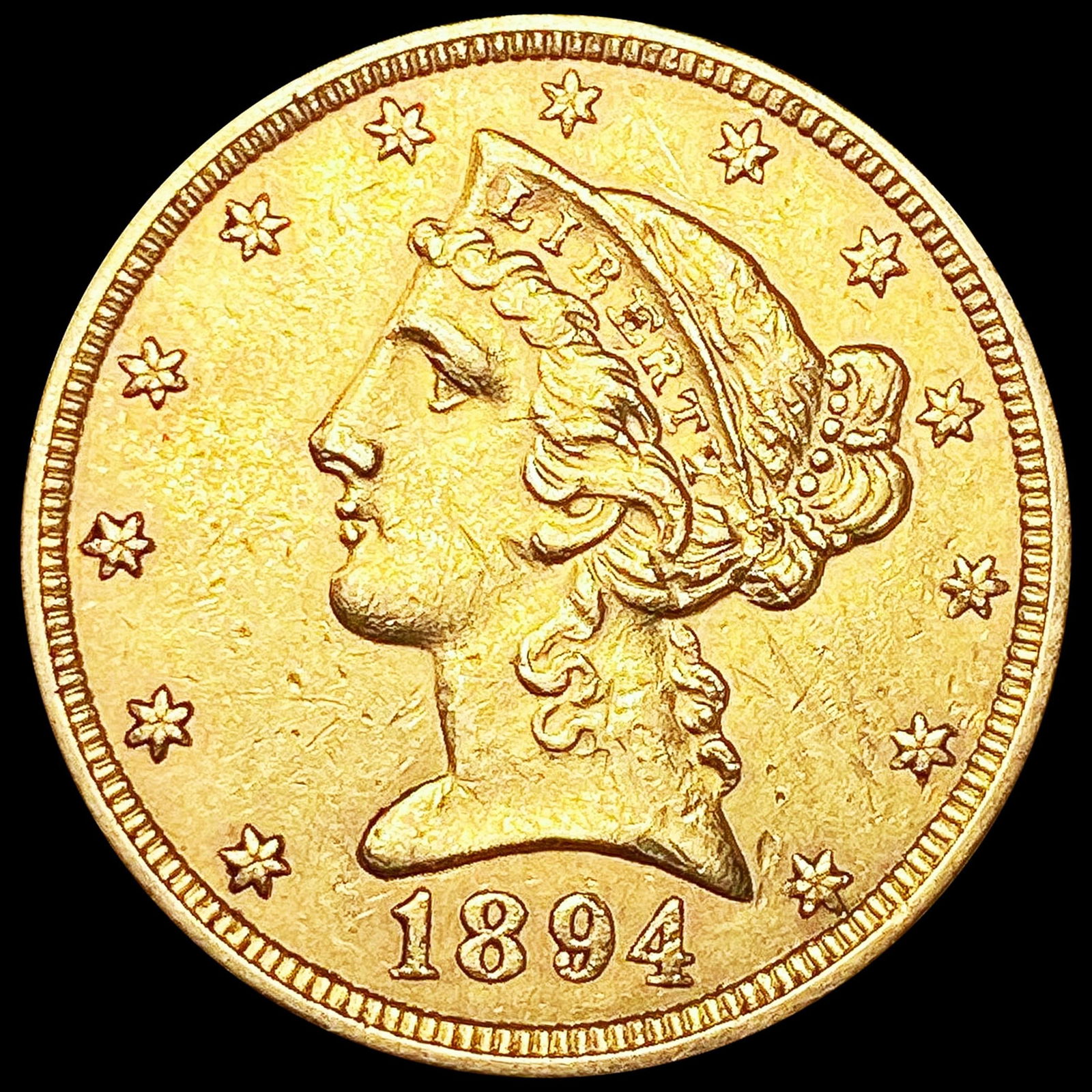 1894 $5 Gold Half Eagle UNCIRCULATED (1 of 2)