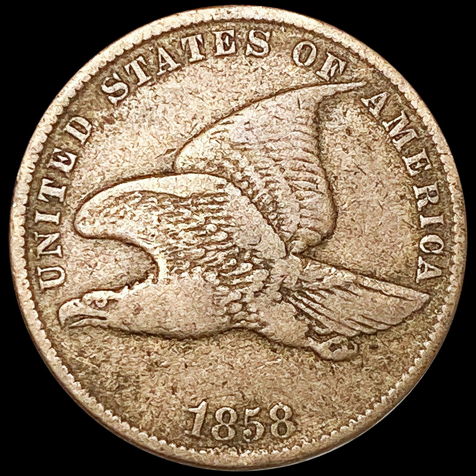 1858 Flying Eagle Cent LIGHTLY CIRCULATED (1 of 2)