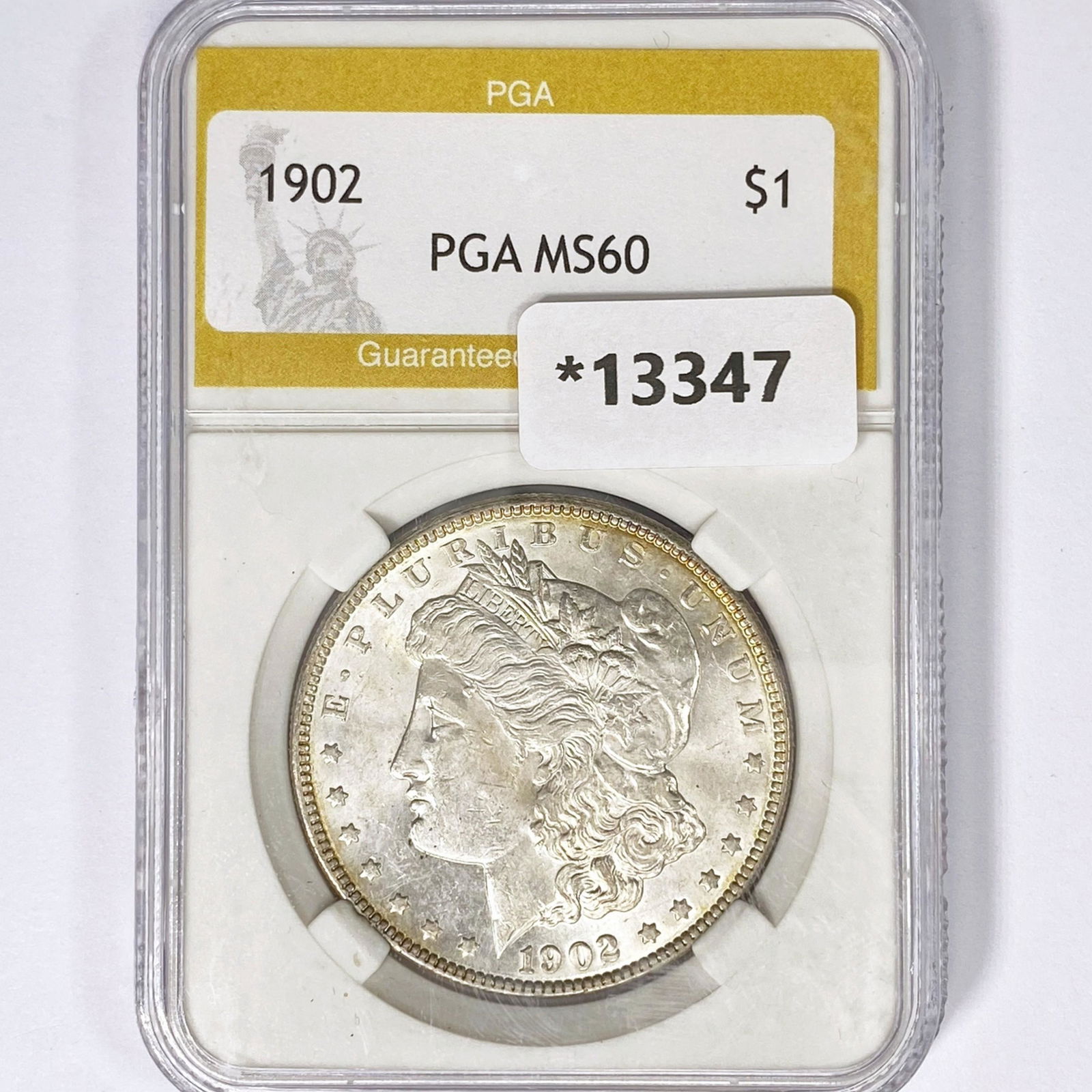 1902 Morgan Silver Dollar PGA MS60 (1 of 2)