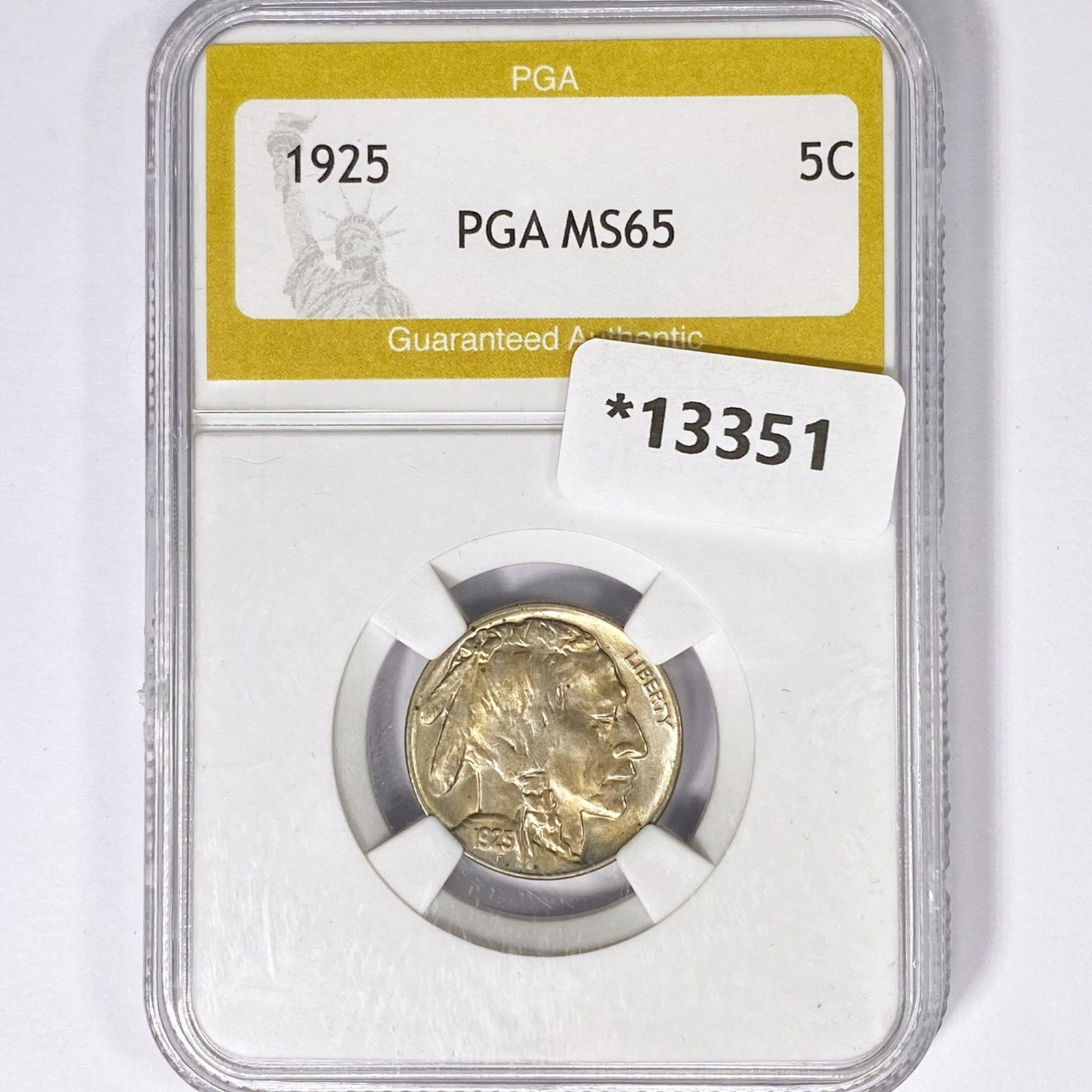 1925 Buffalo Nickel PGA MS65 (1 of 2)