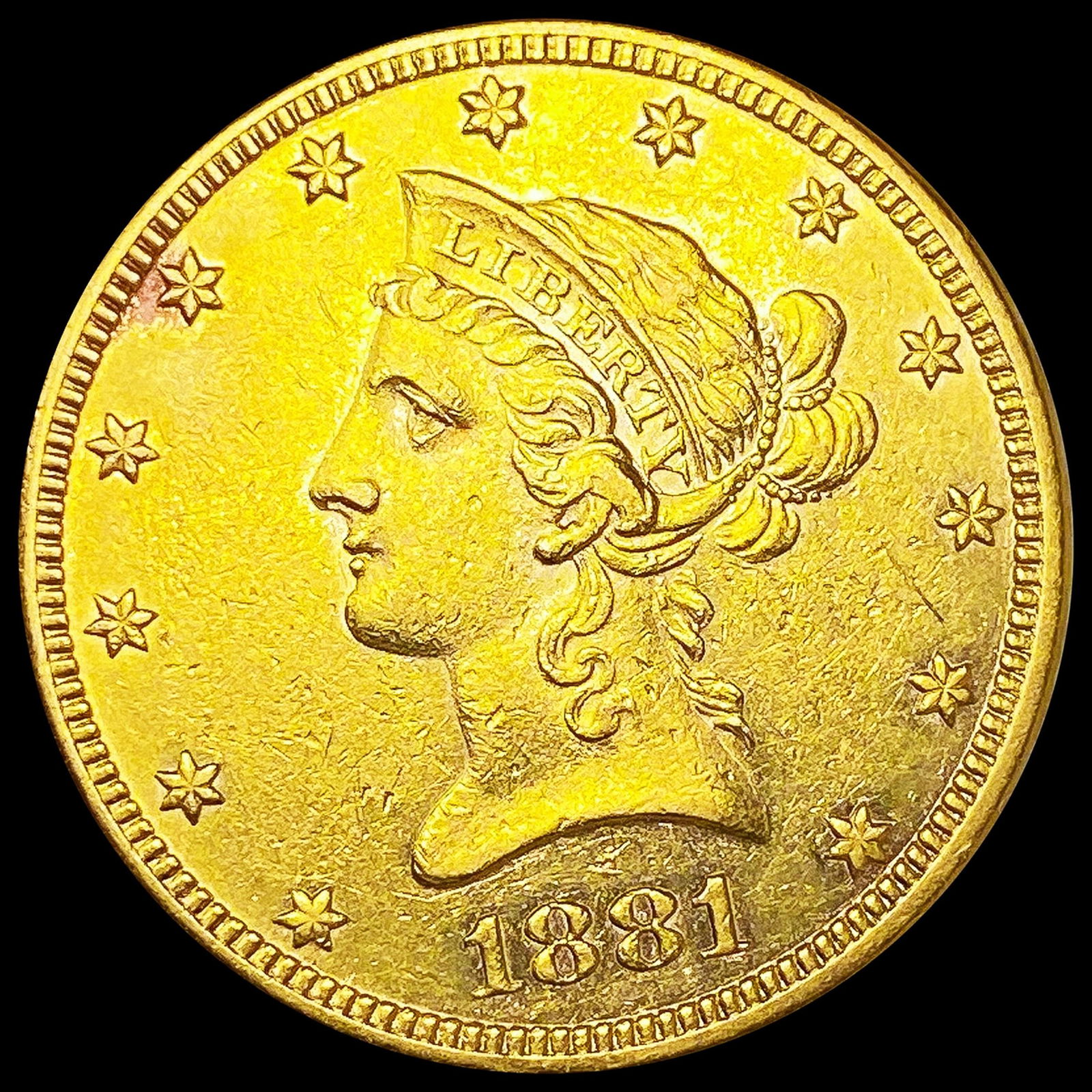 1881 $10 Gold Eagle CHOICE BU (1 of 2)