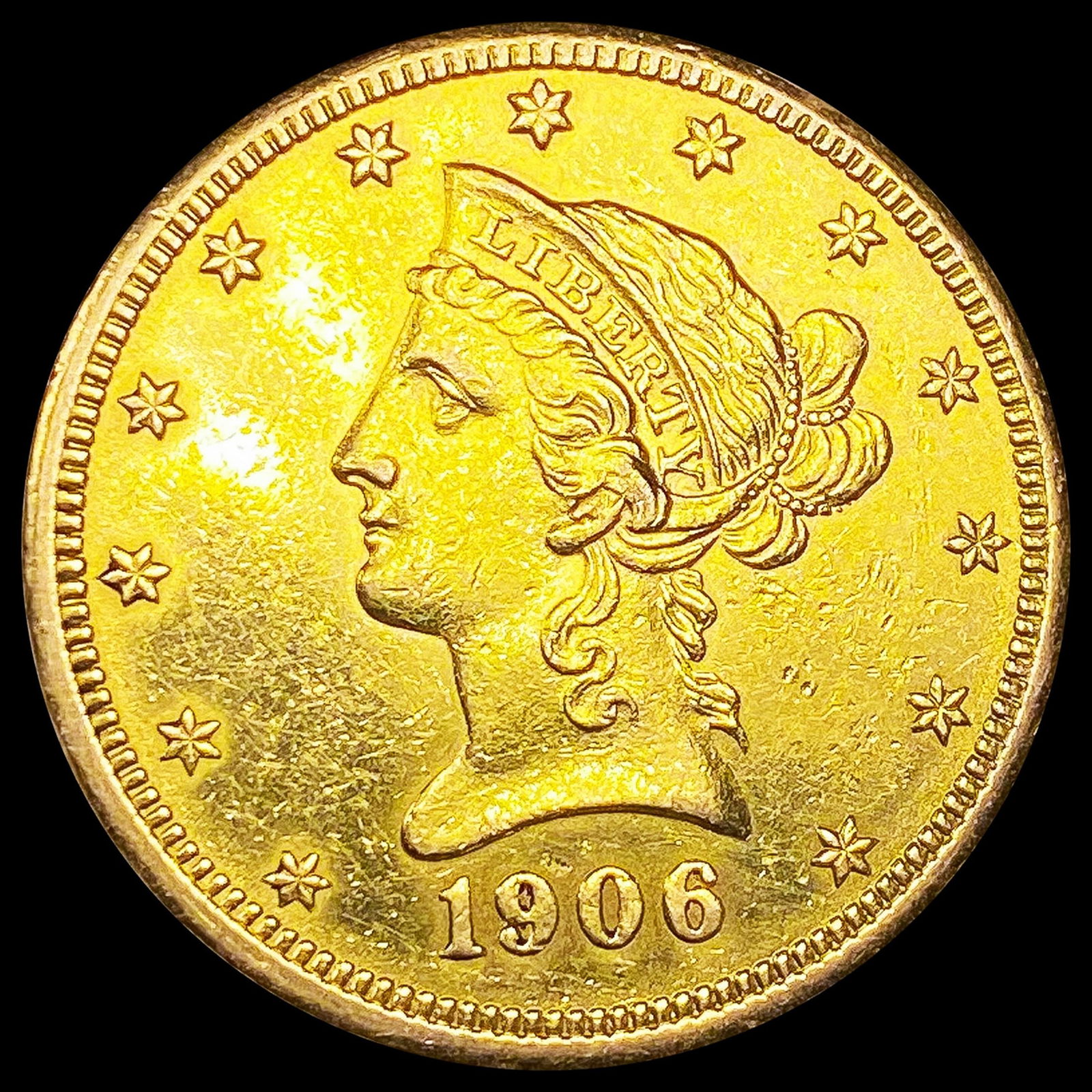 1906-D $10 Gold Eagle UNCIRCULATED (1 of 2)