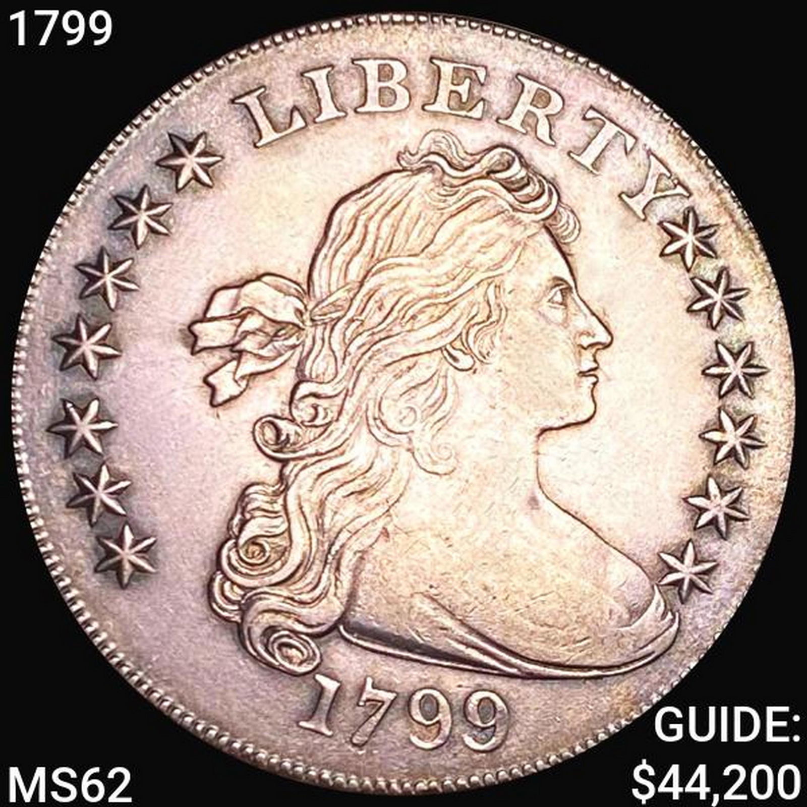 1799 Draped Bust Dollar UNCIRCULATED (1 of 2)