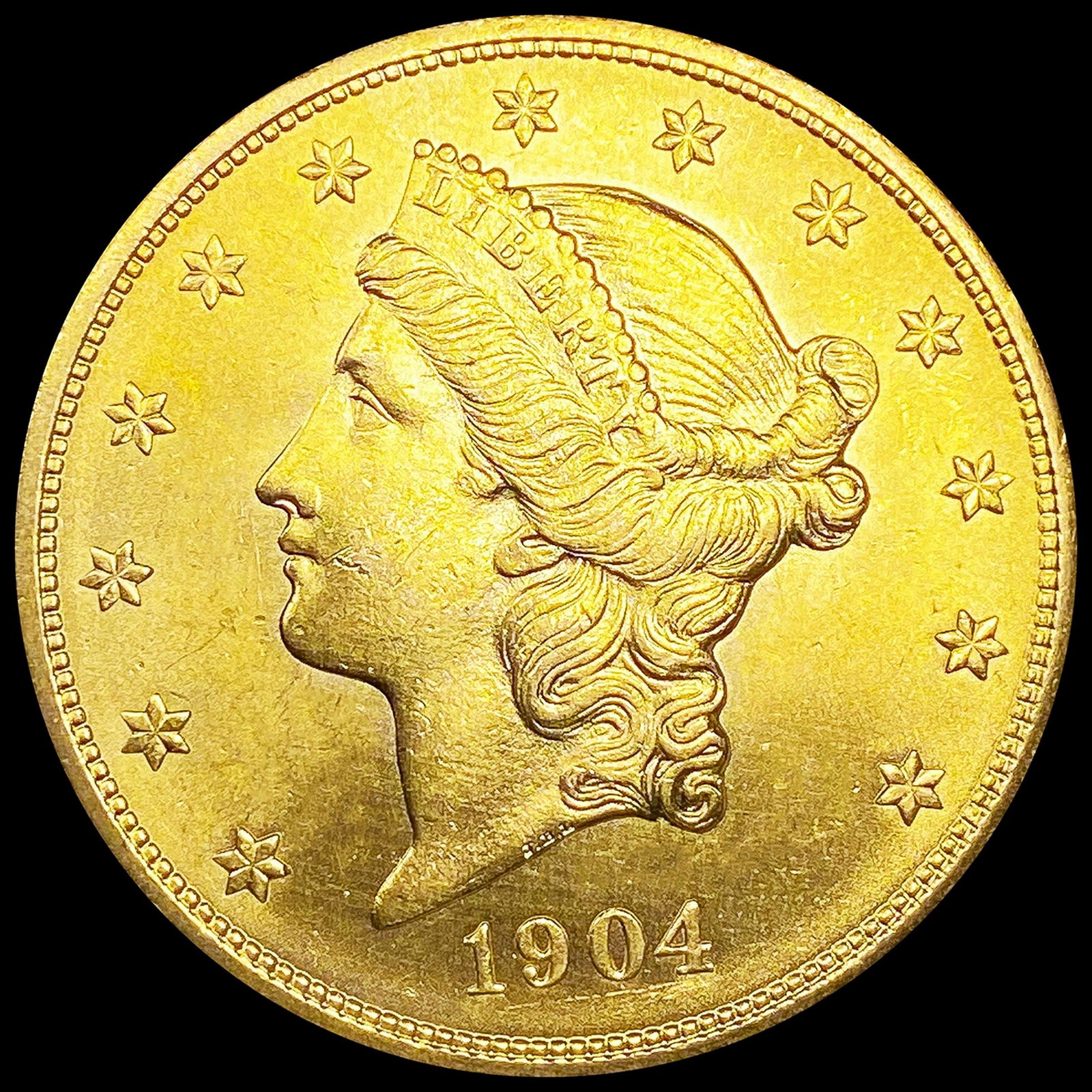 1904 $20 Gold Double Eagle UNCIRCULATED (1 of 2)