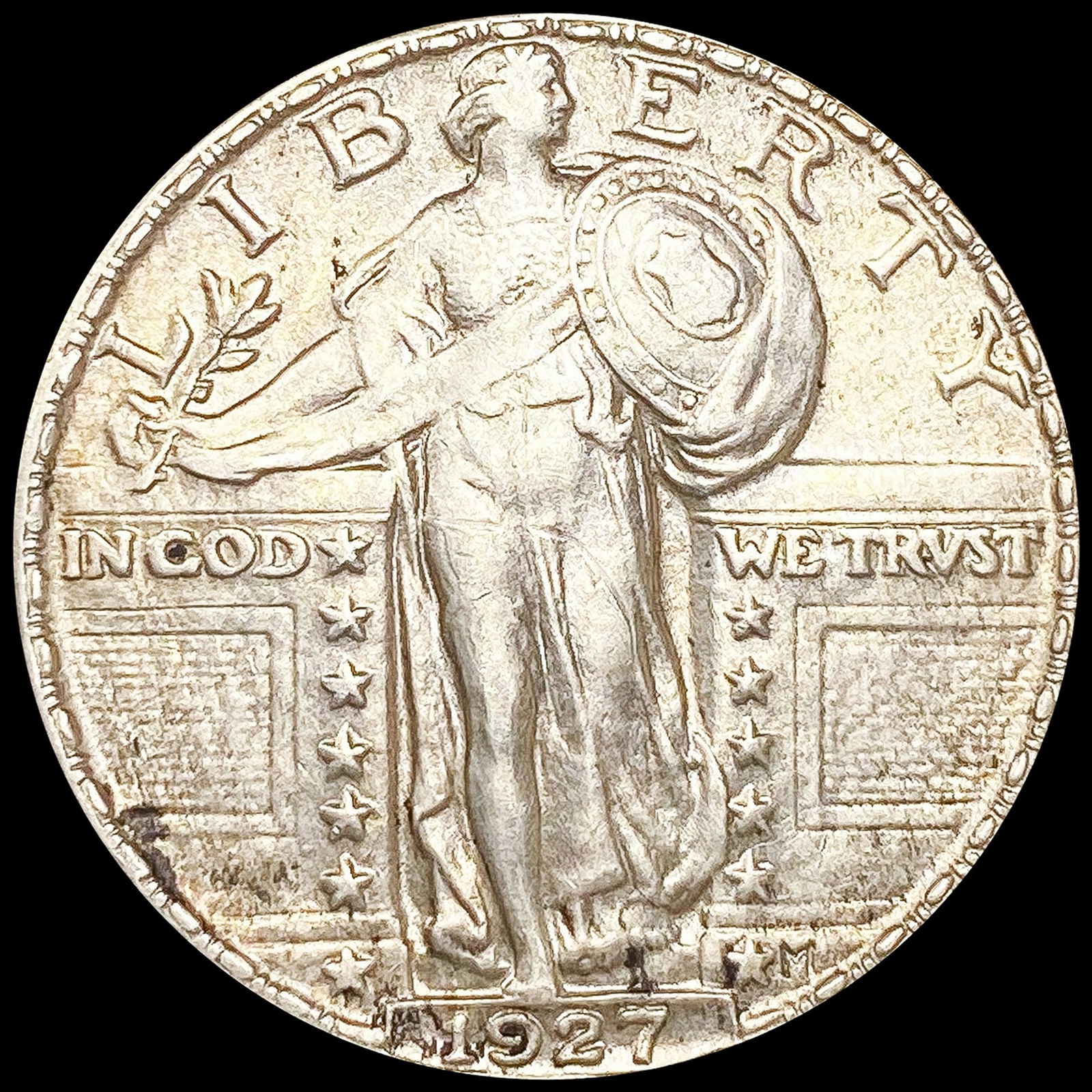 1927 Standing Liberty Quarter ABOUT UNCIRCULATED (1 of 2)