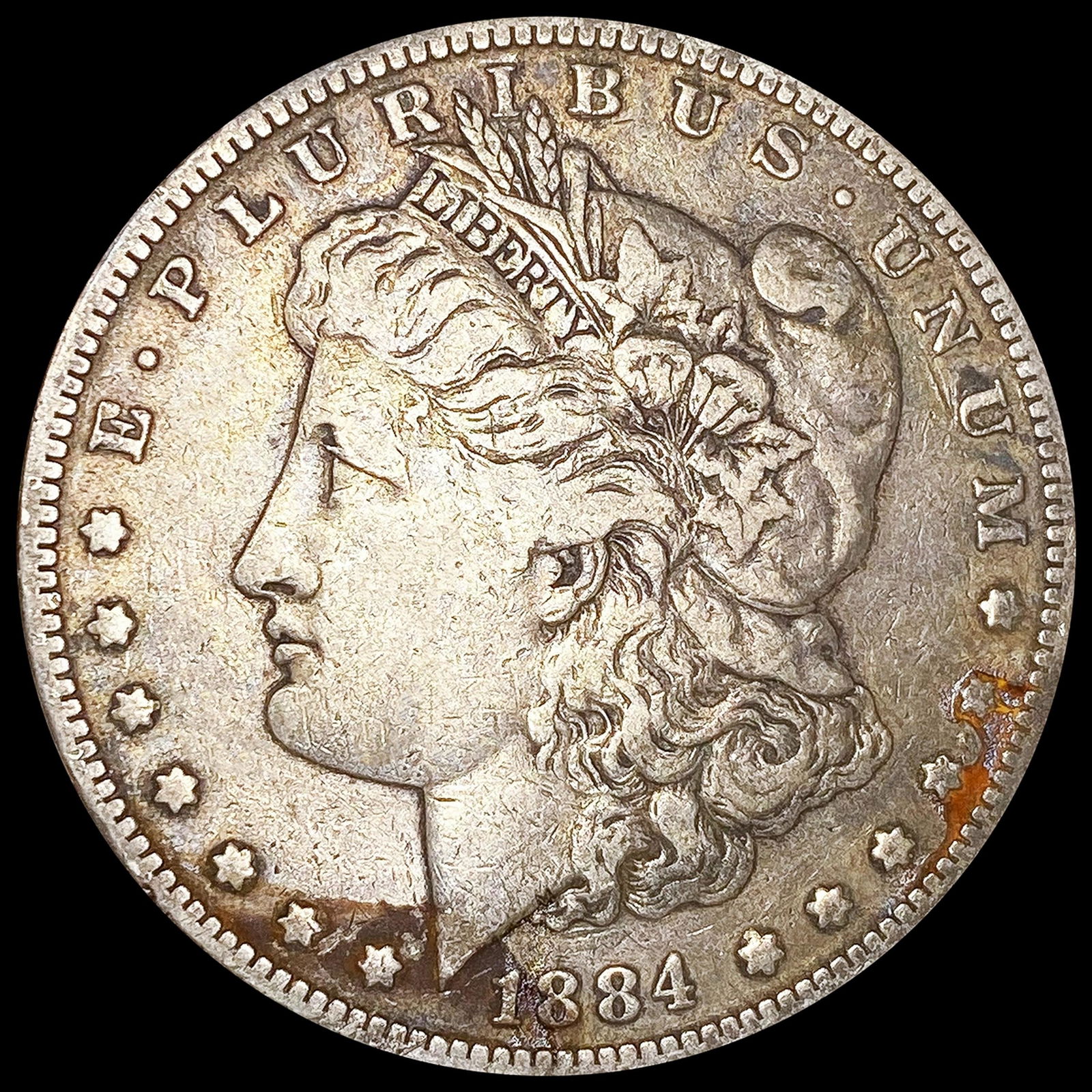 1884-S Morgan Silver Dollar LIGHTLY CIRCULATED (1 of 2)