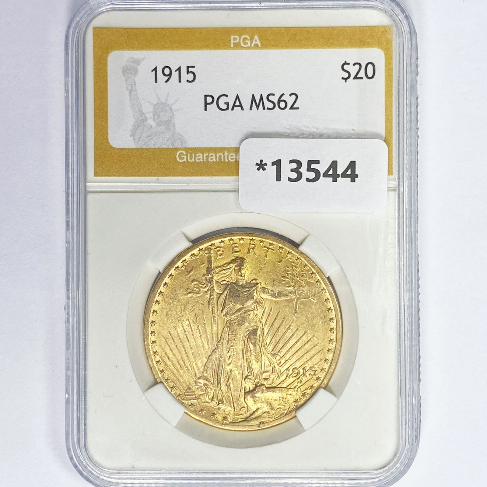1915 $20 Gold Double Eagle PGA MS62 (1 of 2)